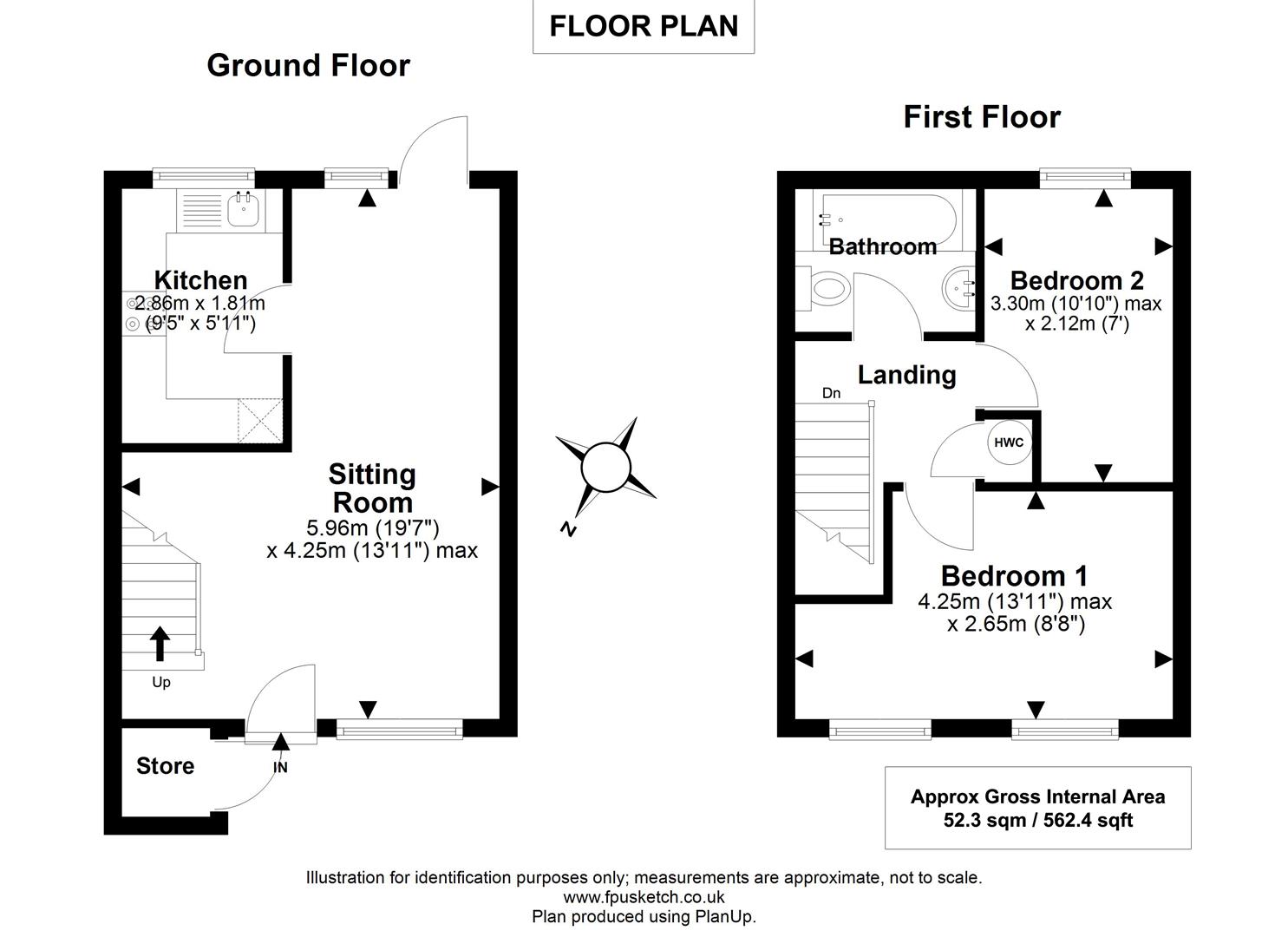 36, Harvester Way, Lymington floorplan