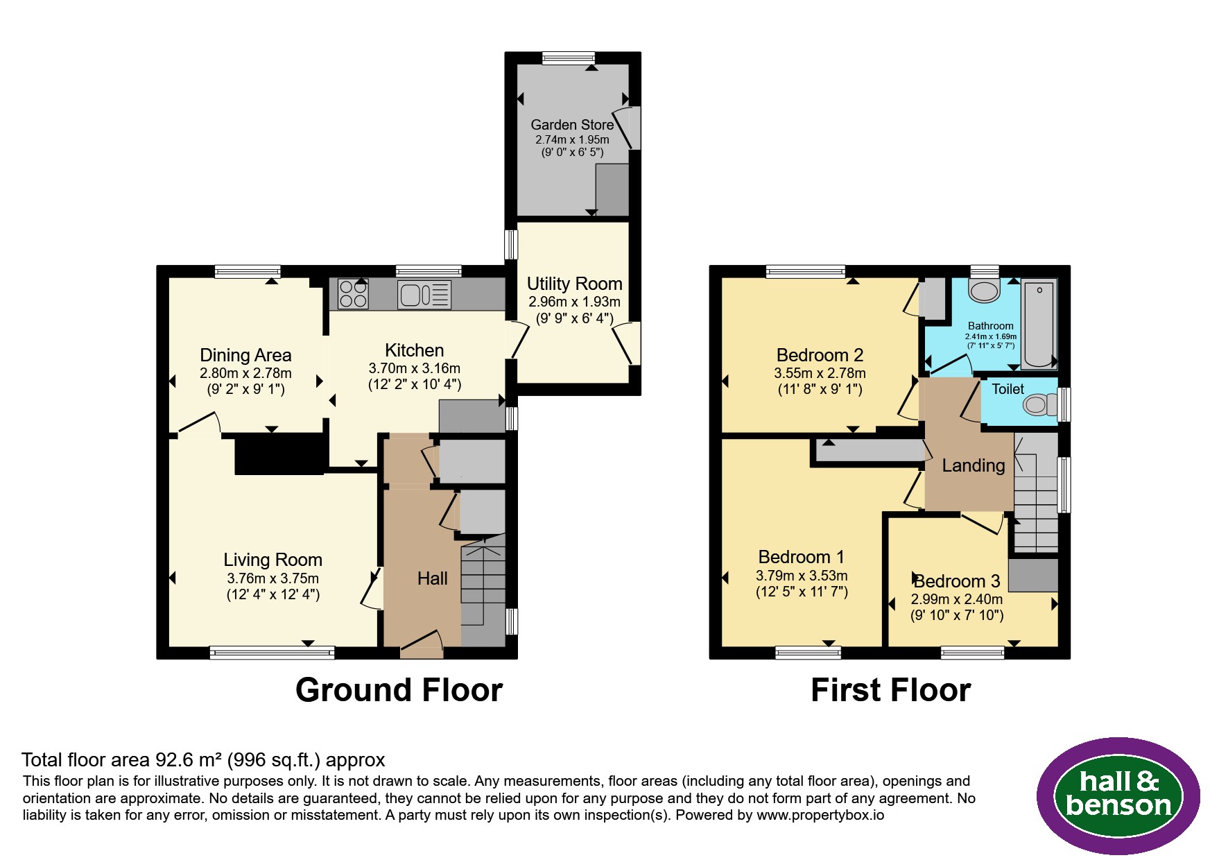 55, Arnhem Terrace, DERBY floorplan