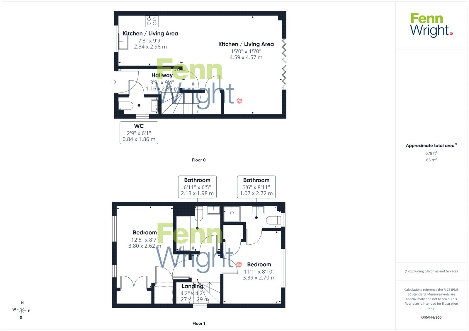 7, Norman Davis Walk, Woodbridge floorplan