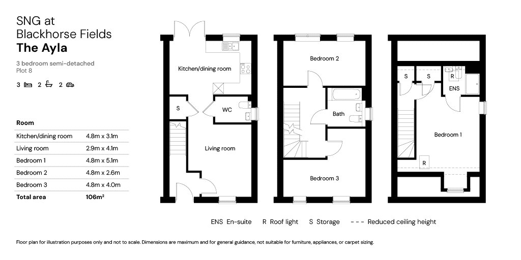 Blackhorse, Devon floorplan