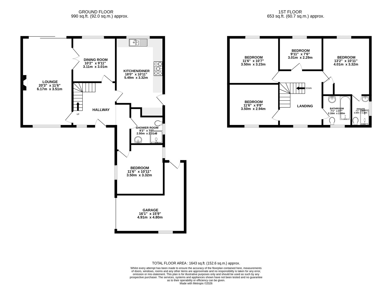 10, Newton Drive, Nottingham floorplan