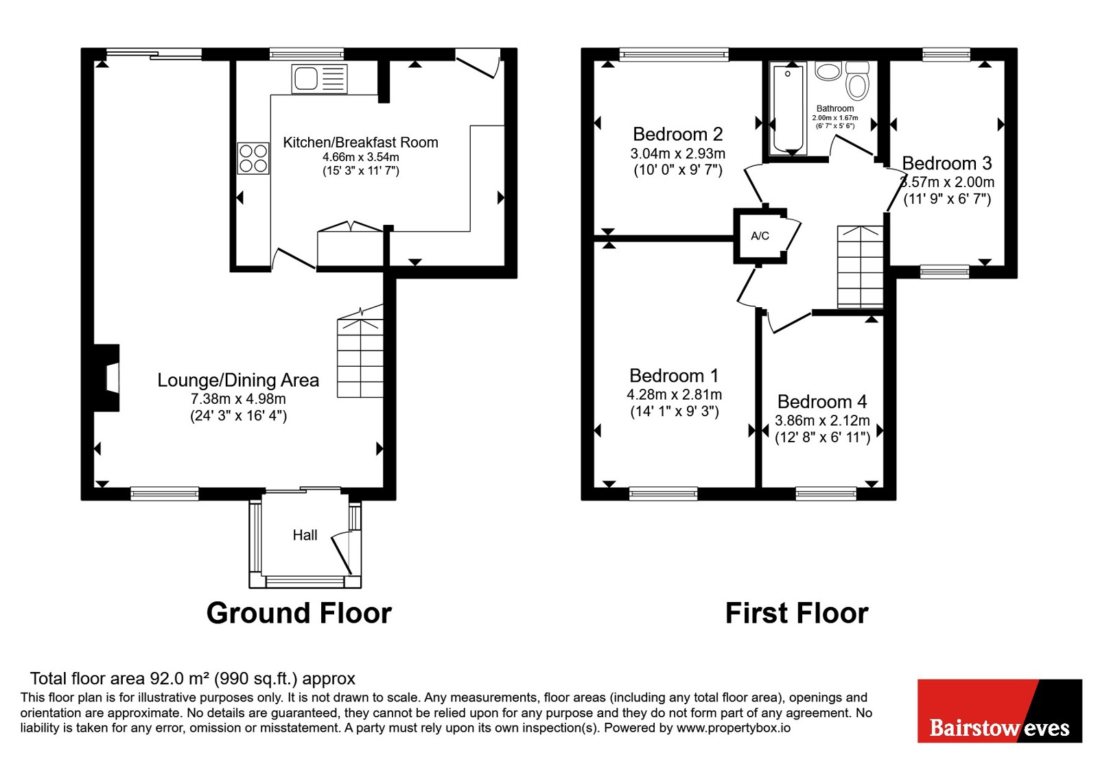7, Spinney Drive, Oxfordshire floorplan