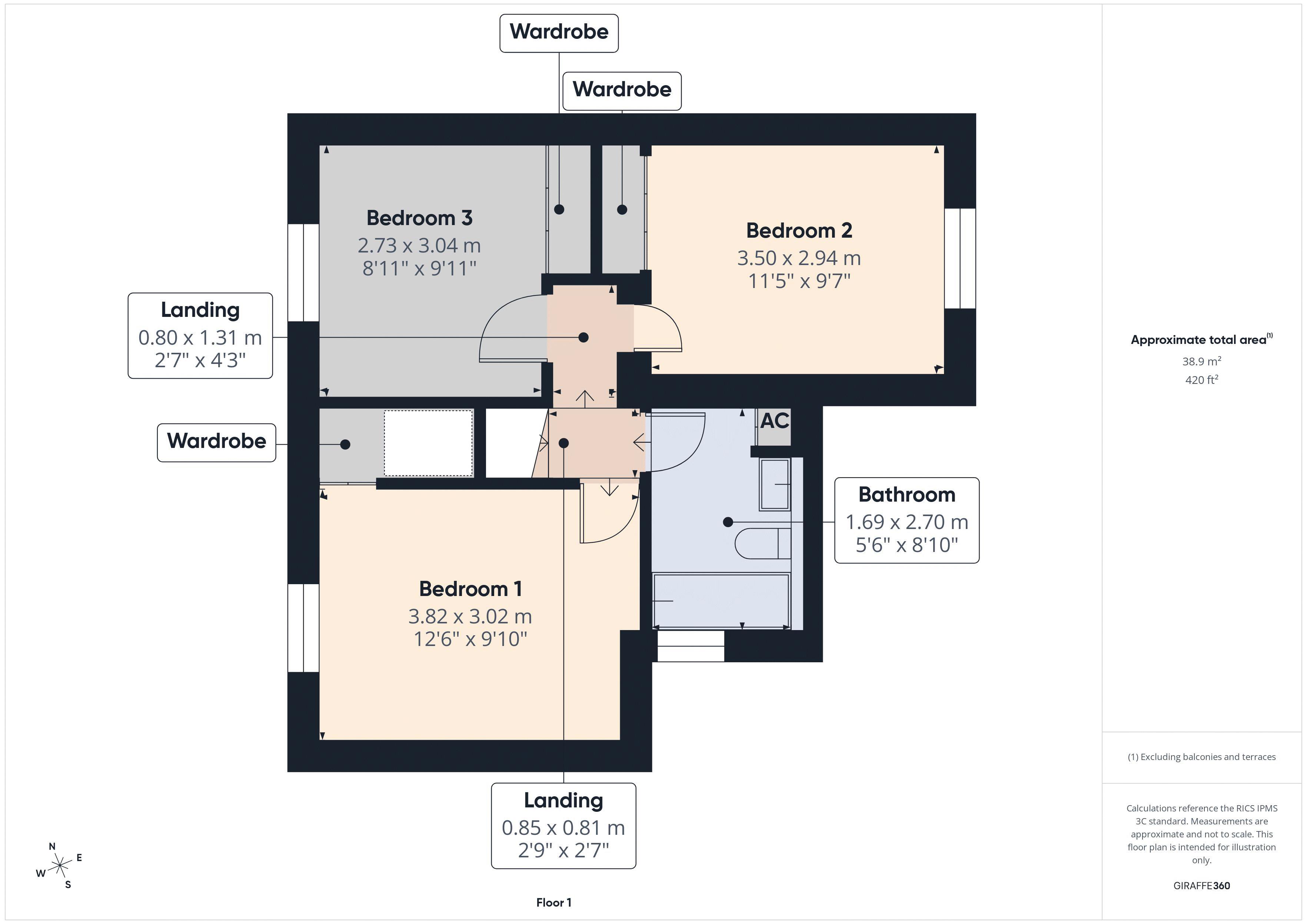 31, Addison Road, Caterham floorplan