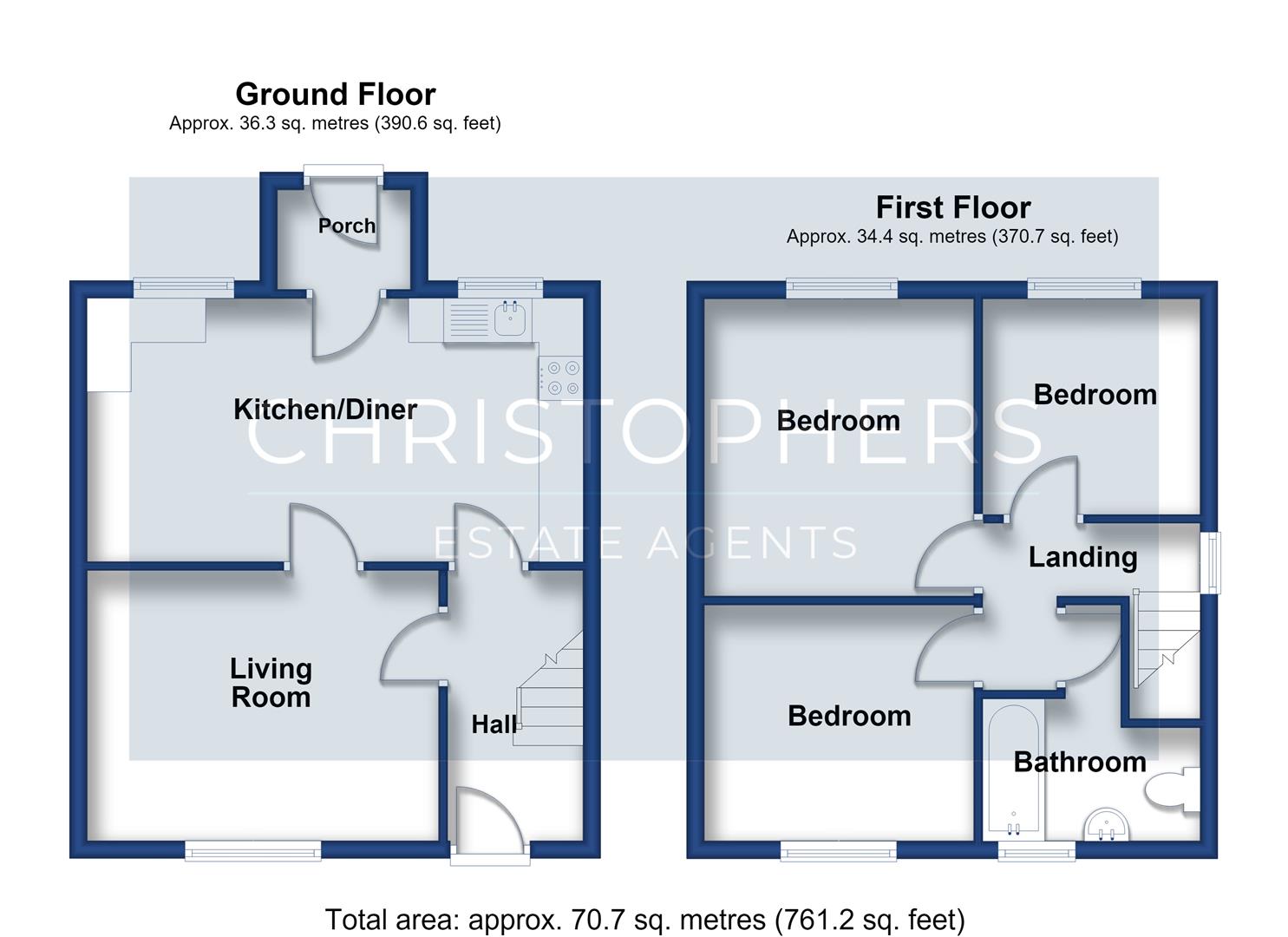 5, Treskewes Estate, St Keverne floorplan