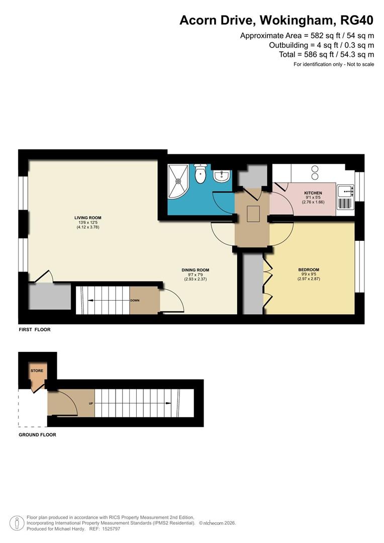 11, Acorn Drive, Wokingham floorplan