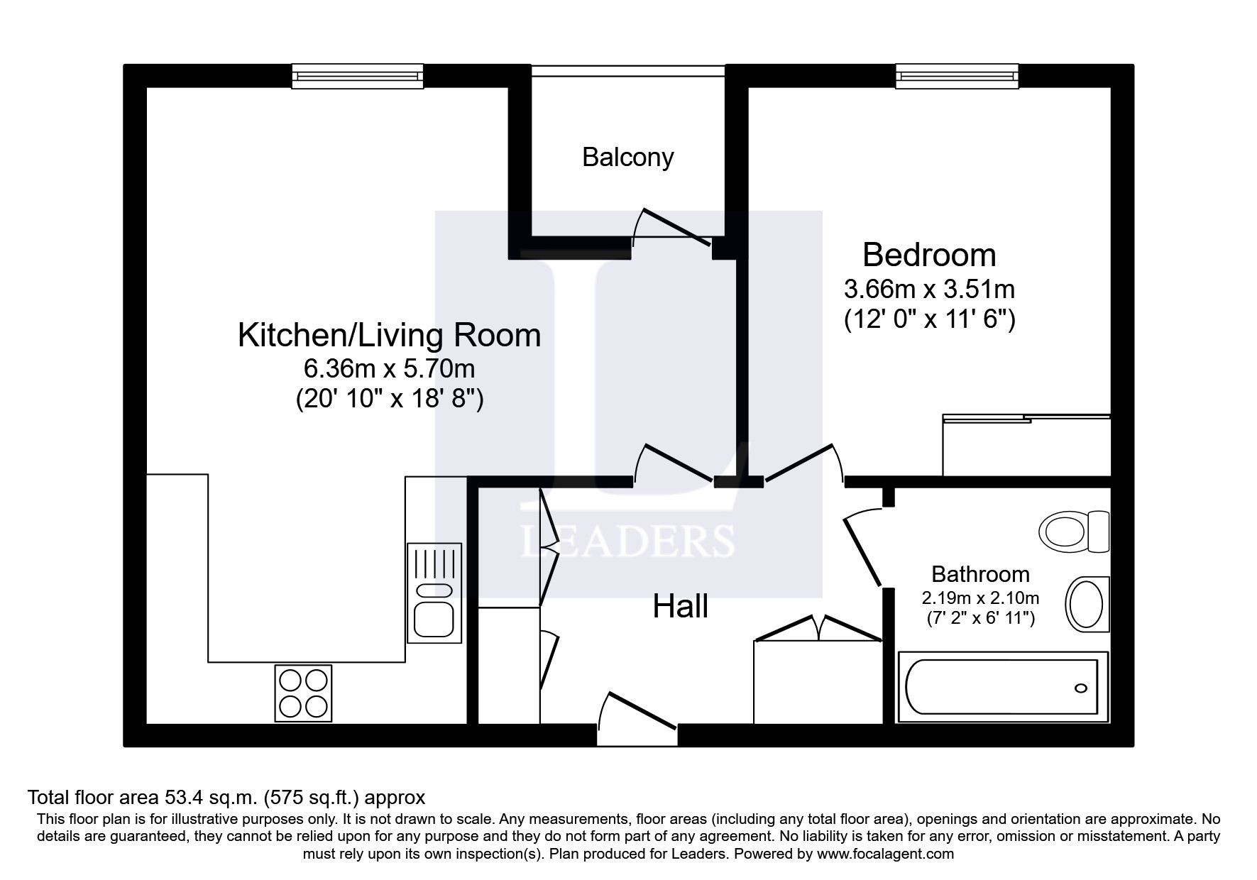 Eagle Street, Cambridge CB1, 1 bedroom flat to rent 61706692