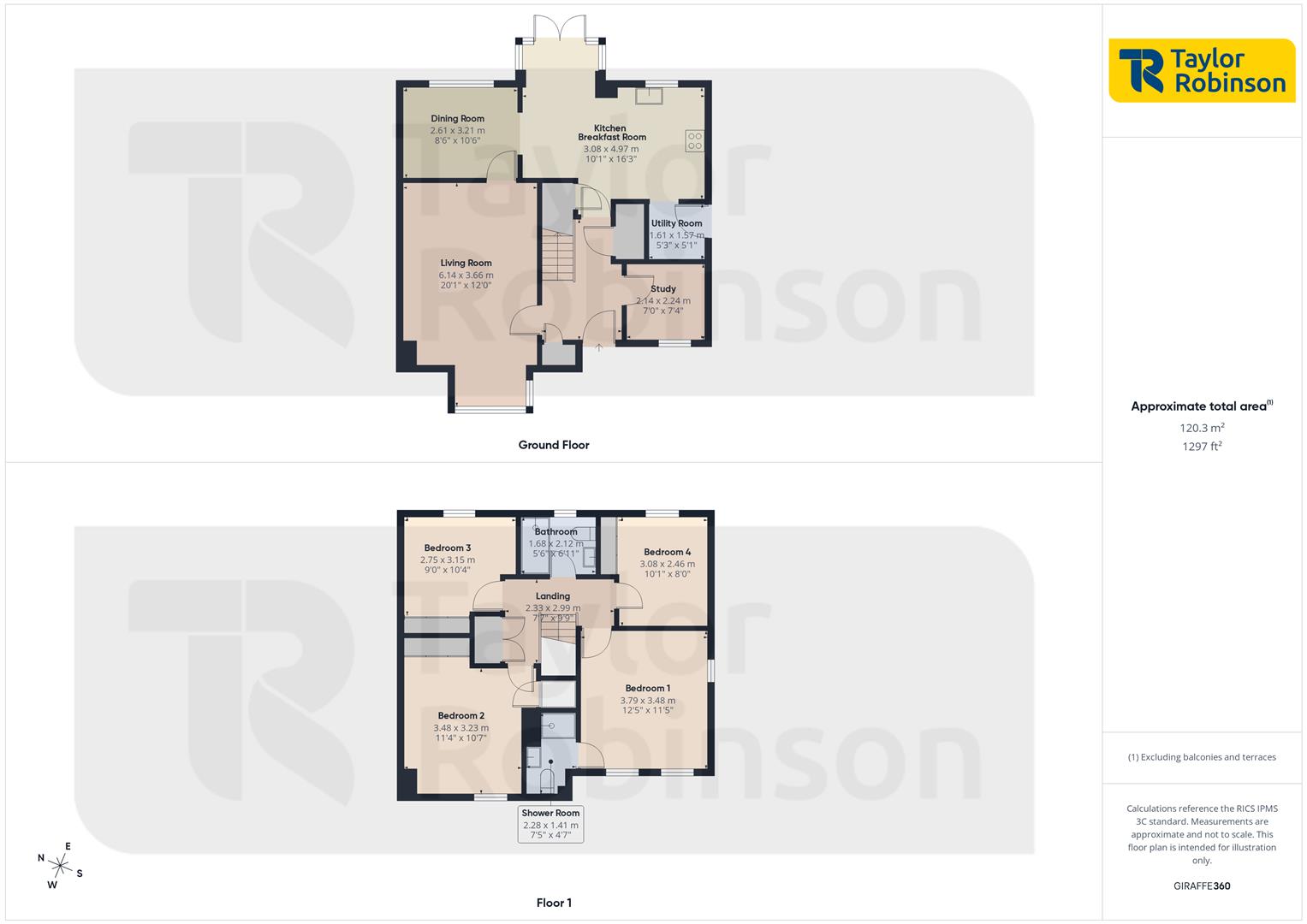 9, Wychwood Road, Crawley floorplan