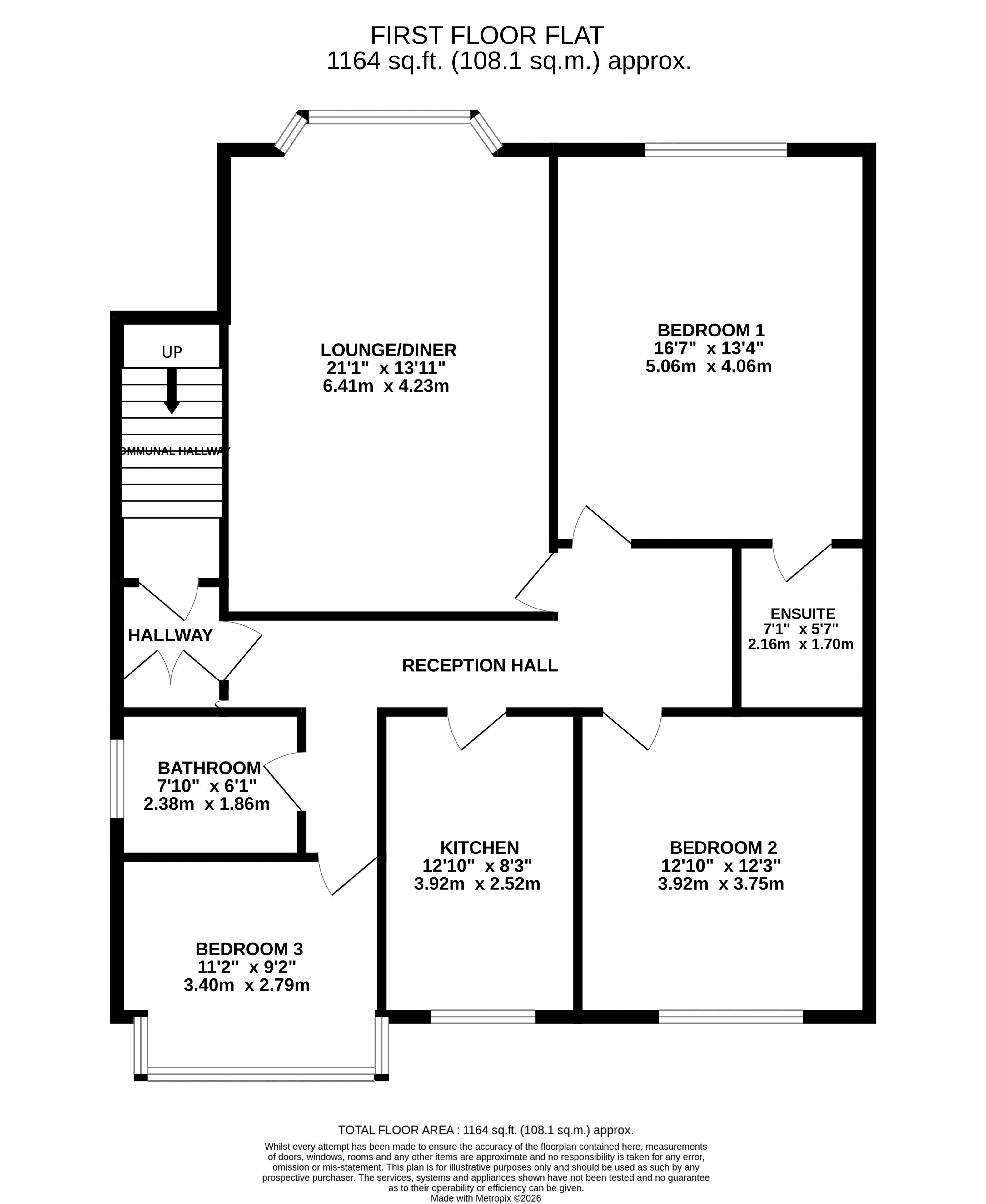 29A, Clarence Road North, Weston-Super-Mare floorplan