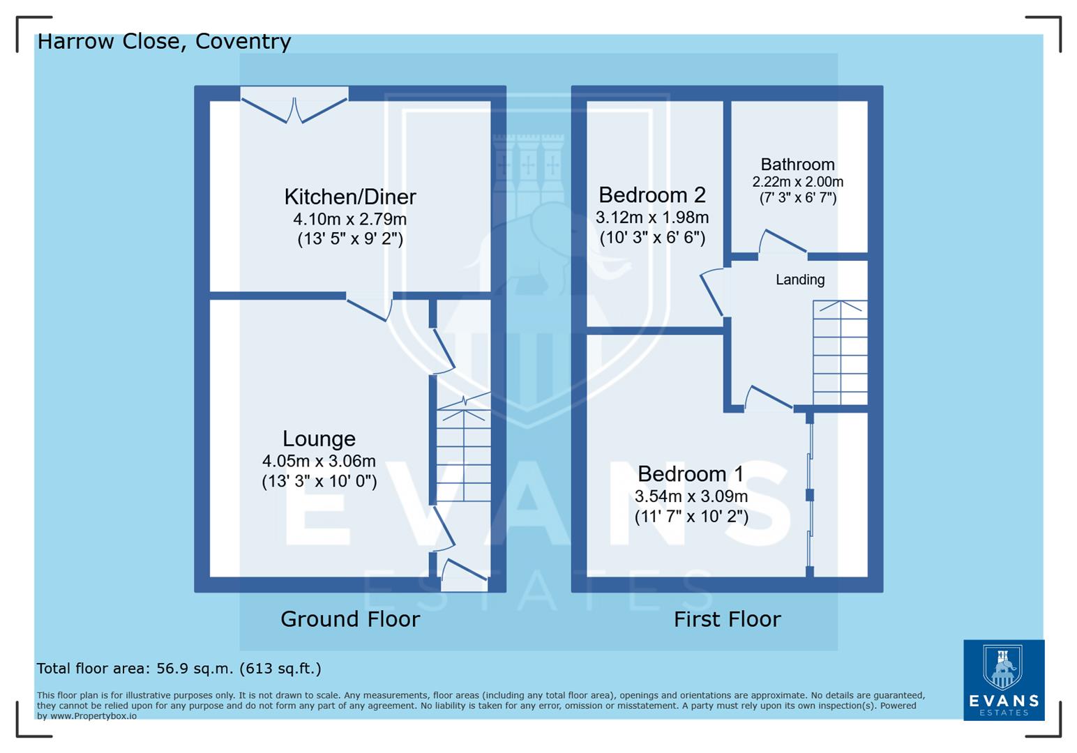 Harrow Close, Coventry floorplan