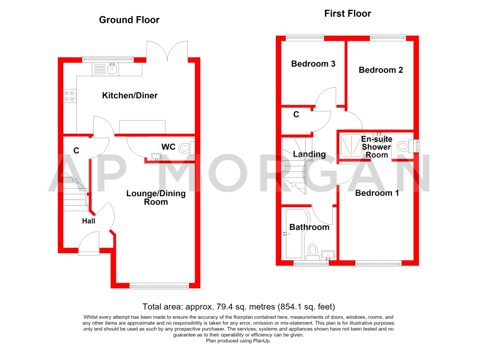 12A,, Bradley Street, West Midlands floorplan