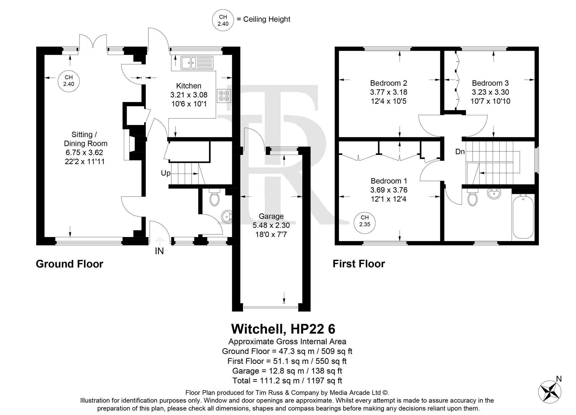5 Witchell, Aylesbury floorplan