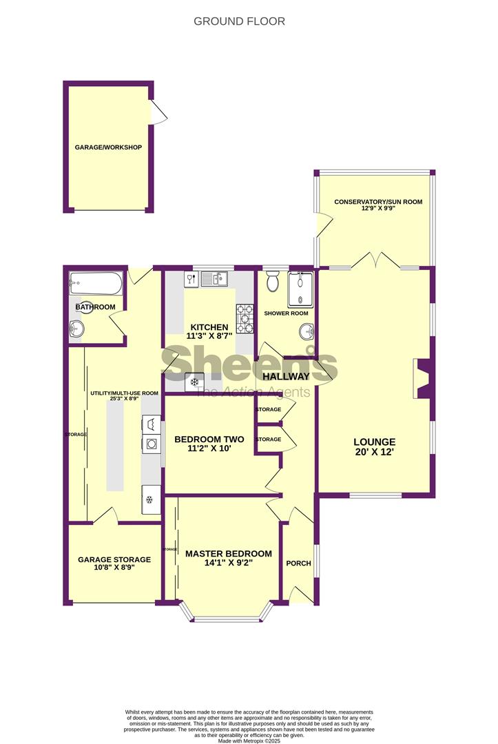45, Easton Way, Frinton-on-Sea floorplan
