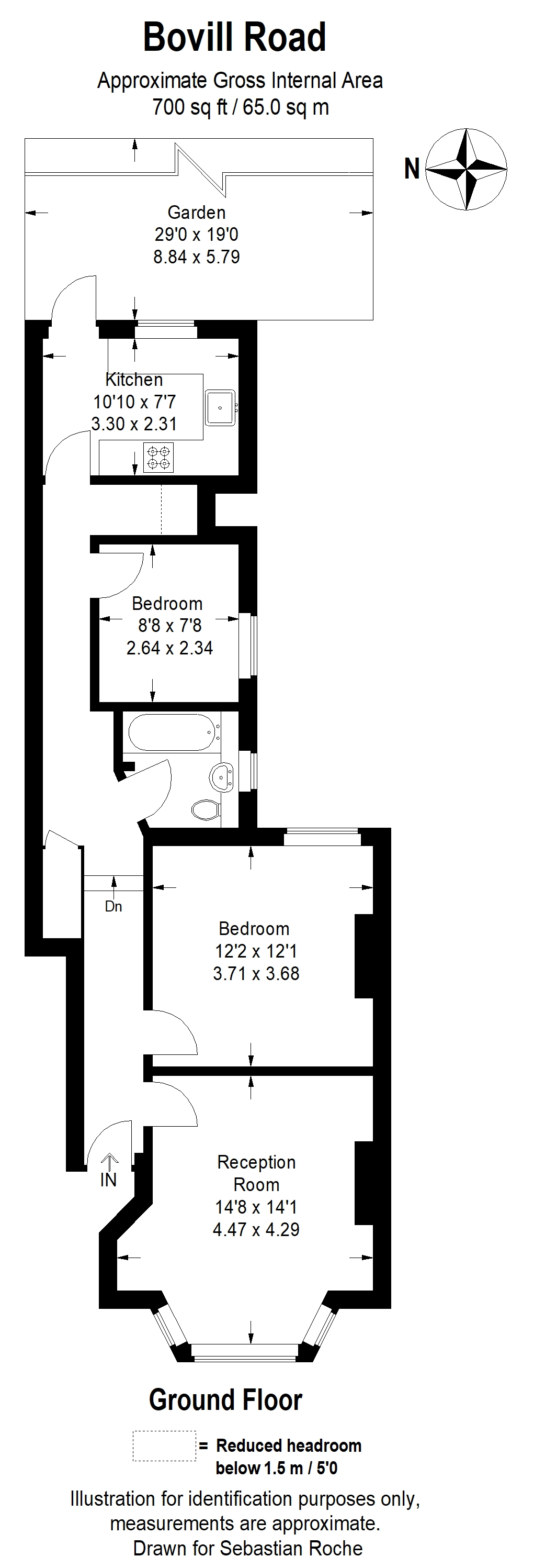 2 Bedrooms Flat to rent in Bovill Road, London SE23