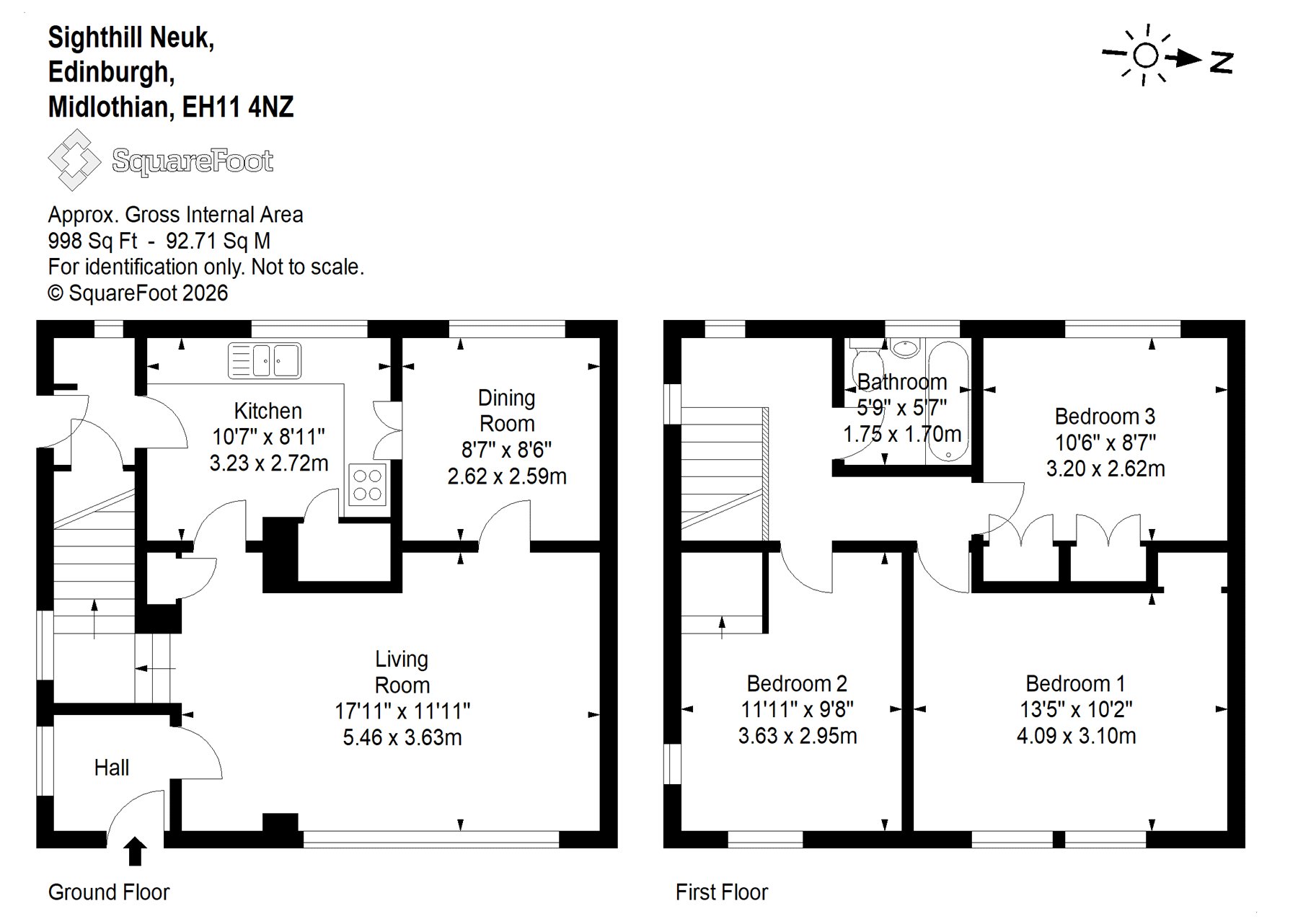 5, Sighthill Neuk, Sighthill, Edinburgh, EH11 floorplan