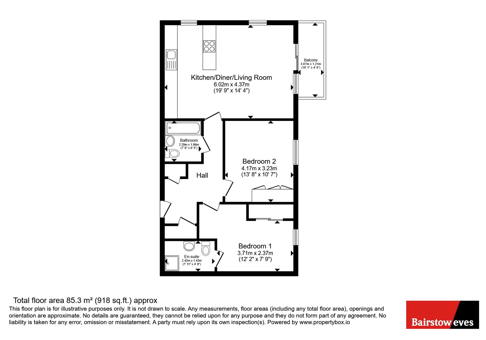 12, Gatekeepers House, London floorplan
