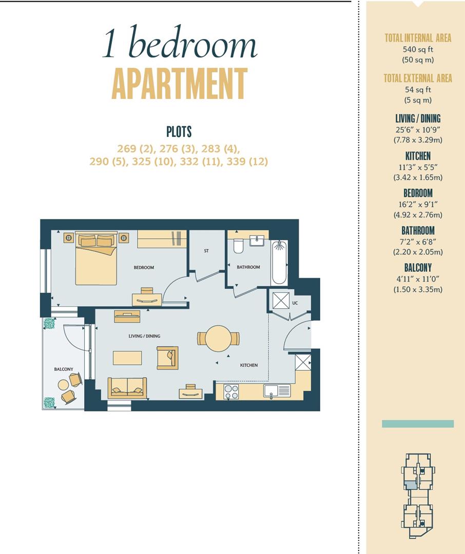 Bradbury Apartments, 269, 245 Burlington Street, London floorplan