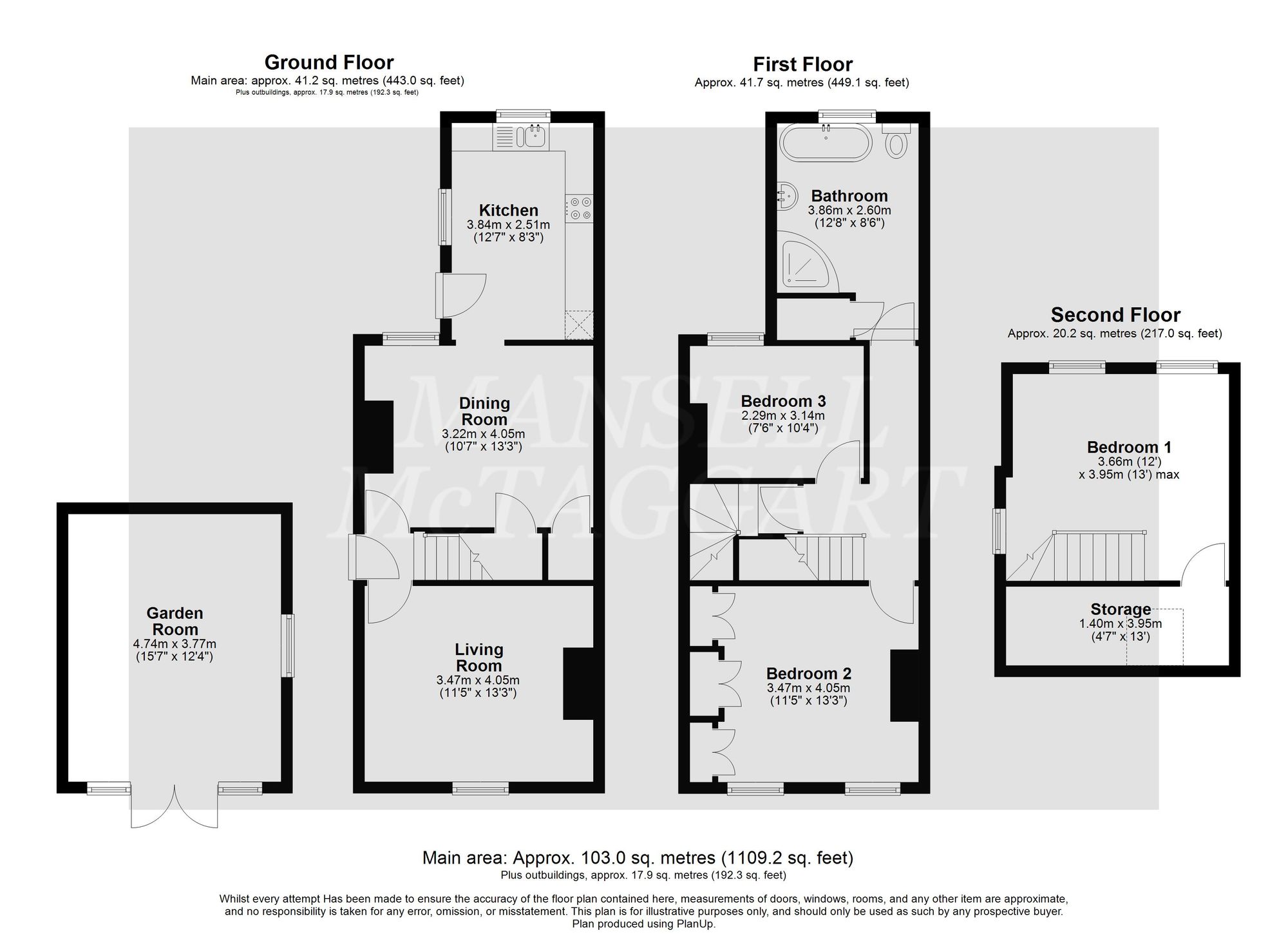 7 Princess Road, Crawley floorplan