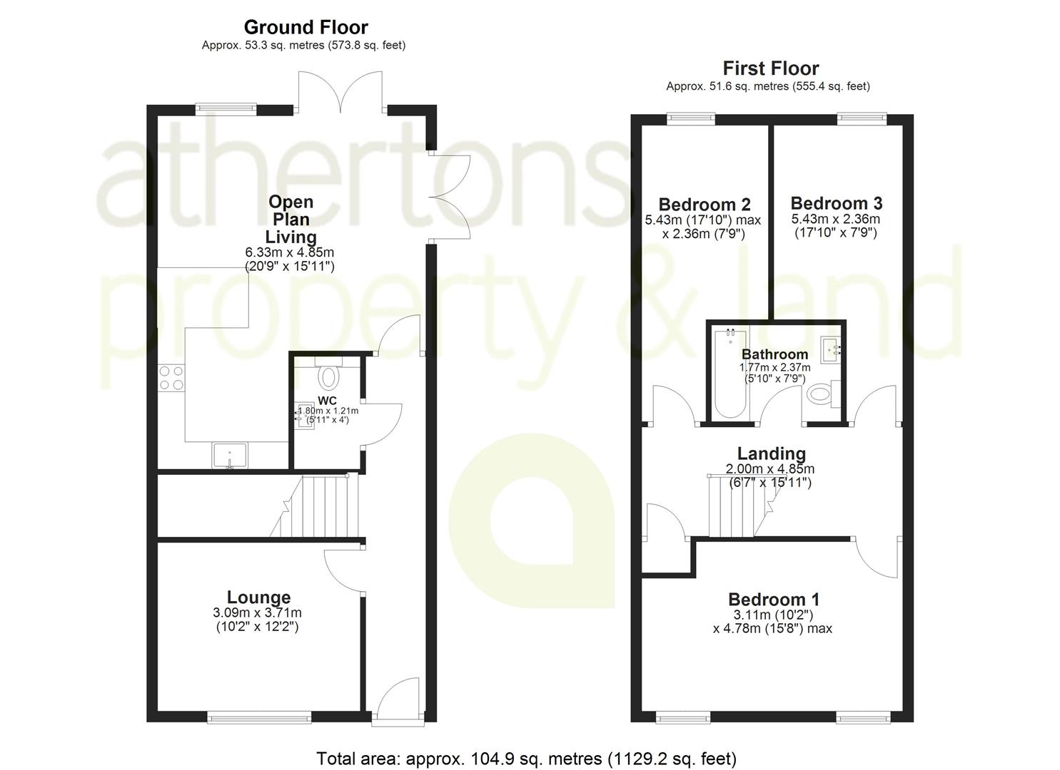 22, Harpers Lane, Fence floorplan