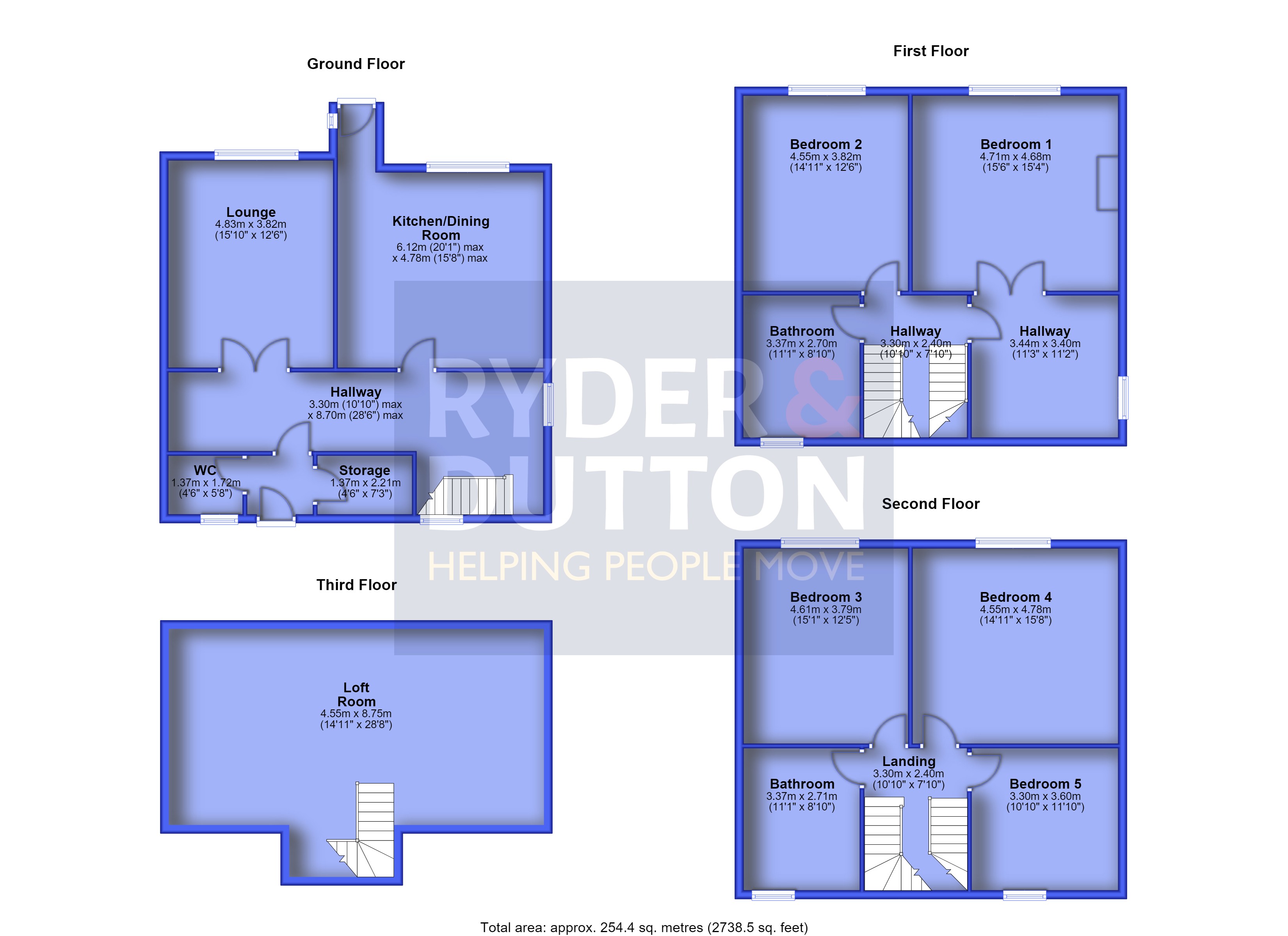272, Spotland Road, Rochdale floorplan