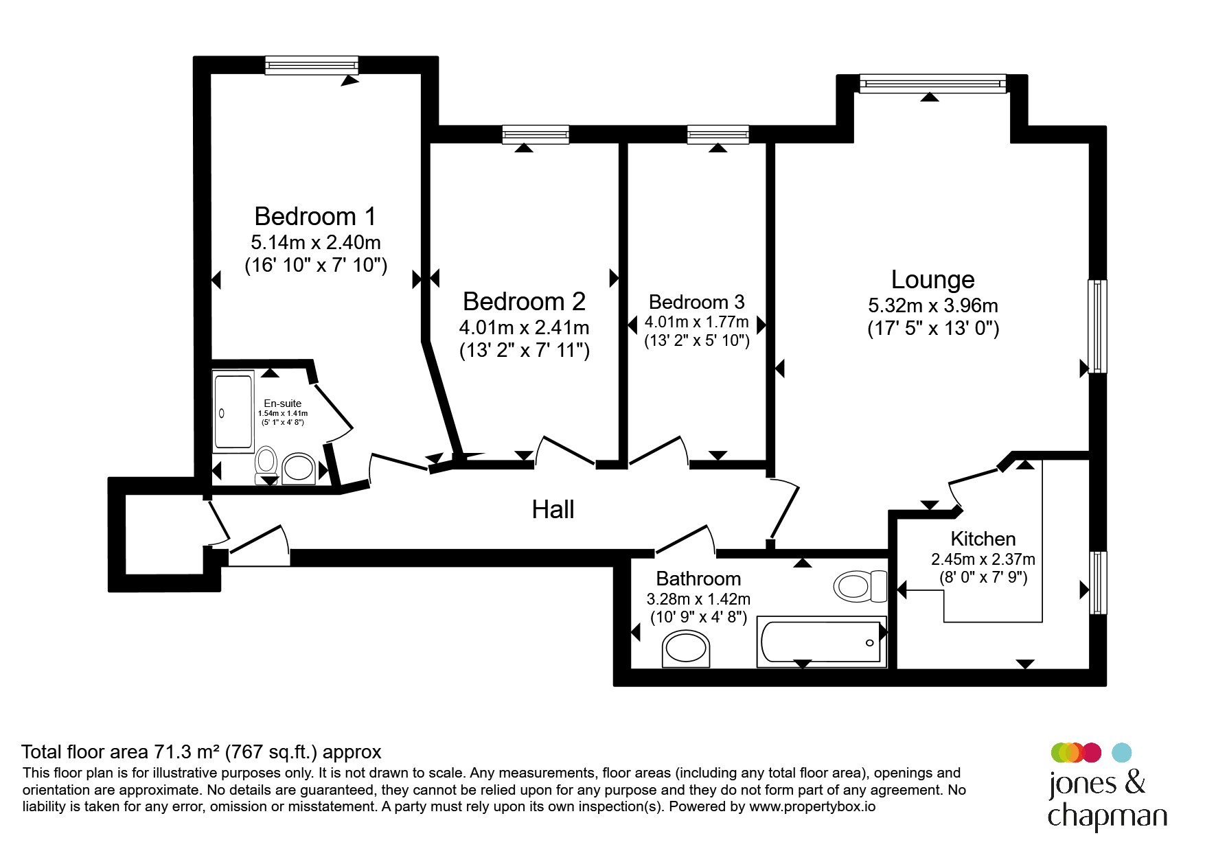 Flat 20, Maxwell Court, Merlin Road, Birkenhead floorplan