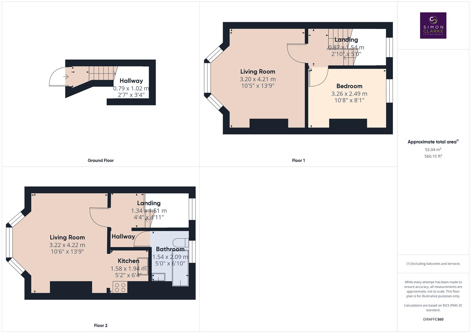 282A, Cambridge Heath Road, London floorplan