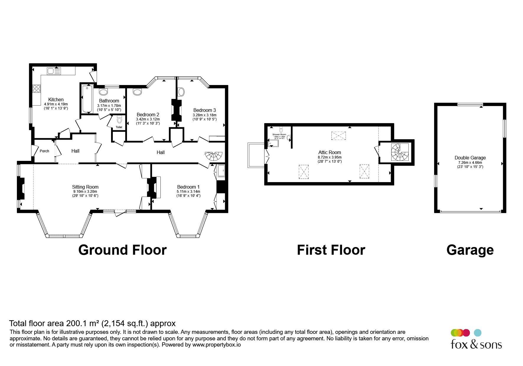 North Bungalow, Te Whare, Heathfield floorplan