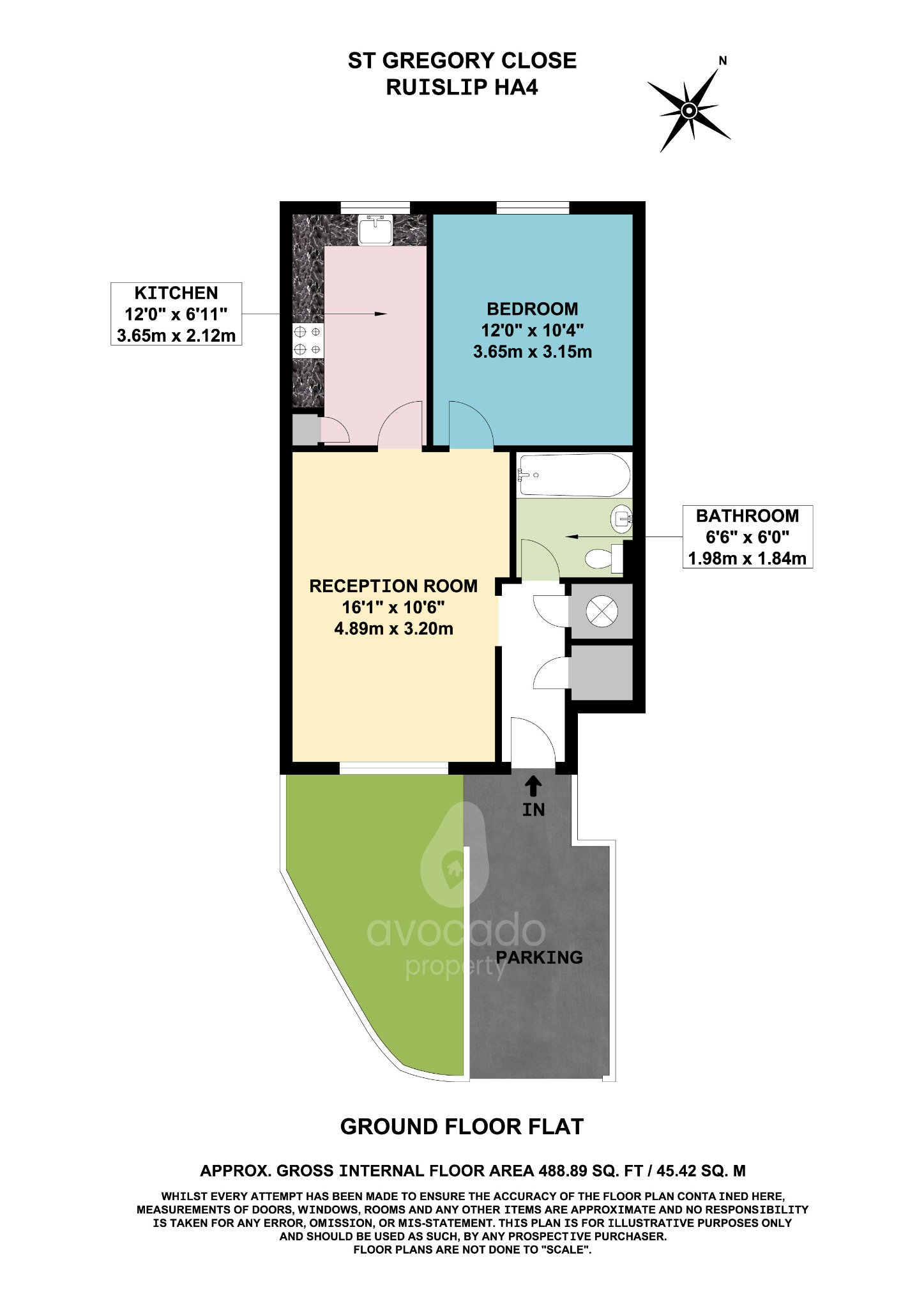 3 St. Gregory Close, Ruislip, Greater London floorplan