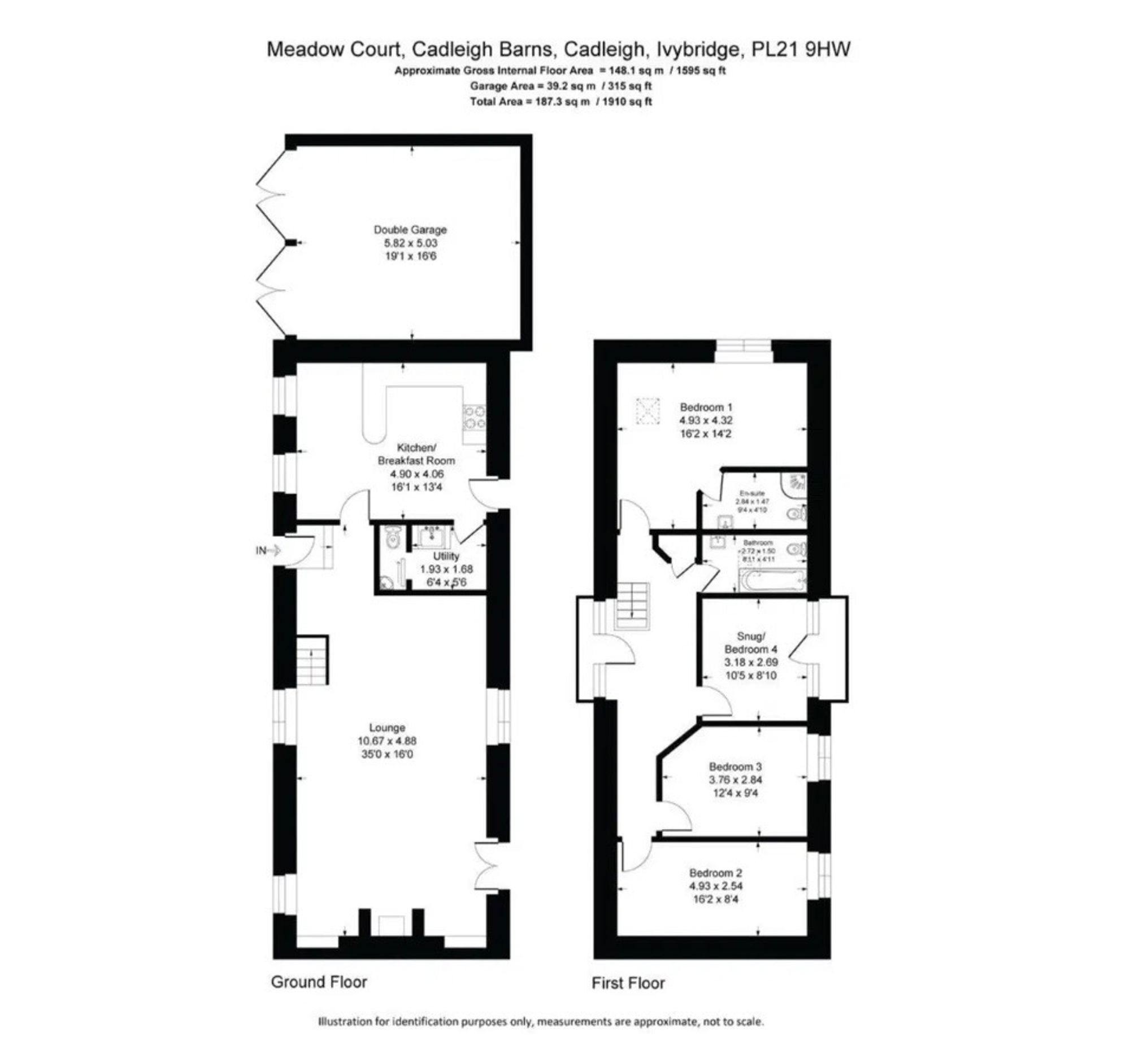 Meadow Court, Ivybridge floorplan