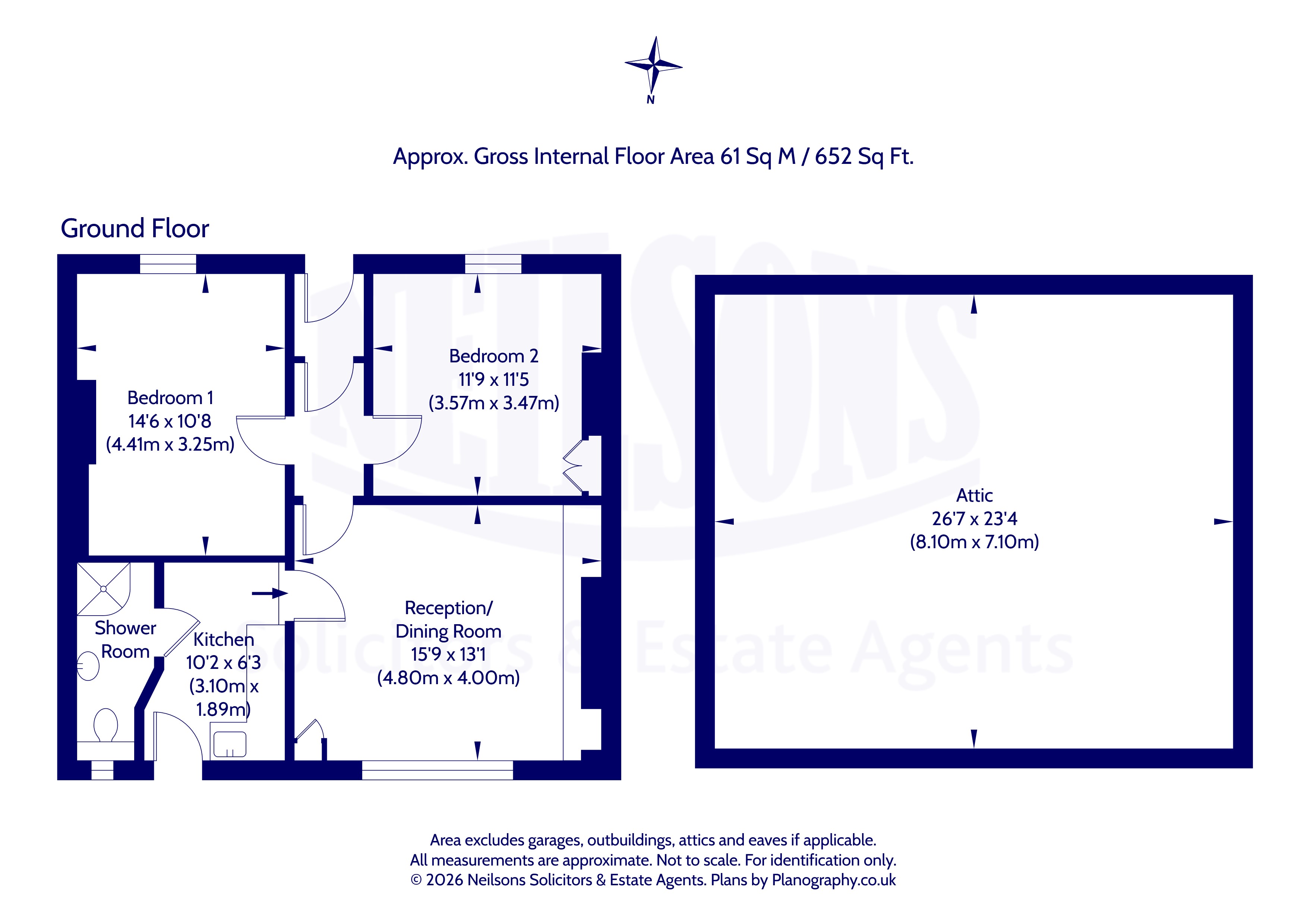 45, Station Road, Newbridge floorplan