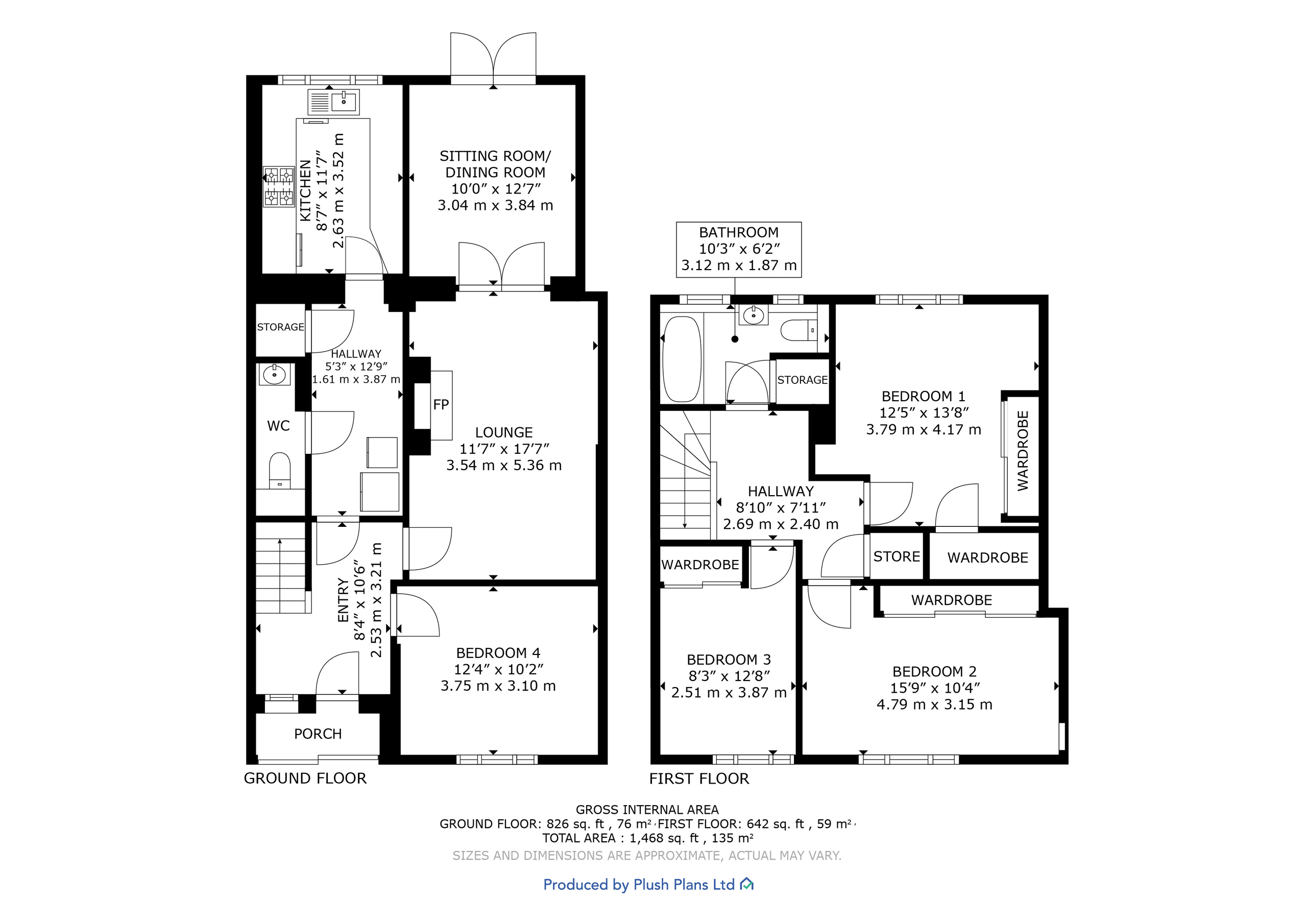 30 Muirdykes Road, Glasgow floorplan