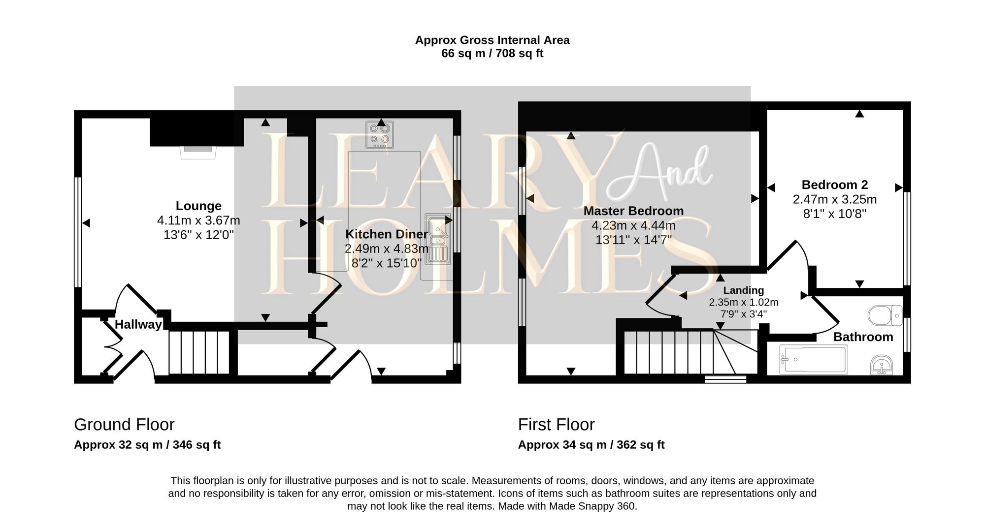 11 Black Road, Hebburn floorplan