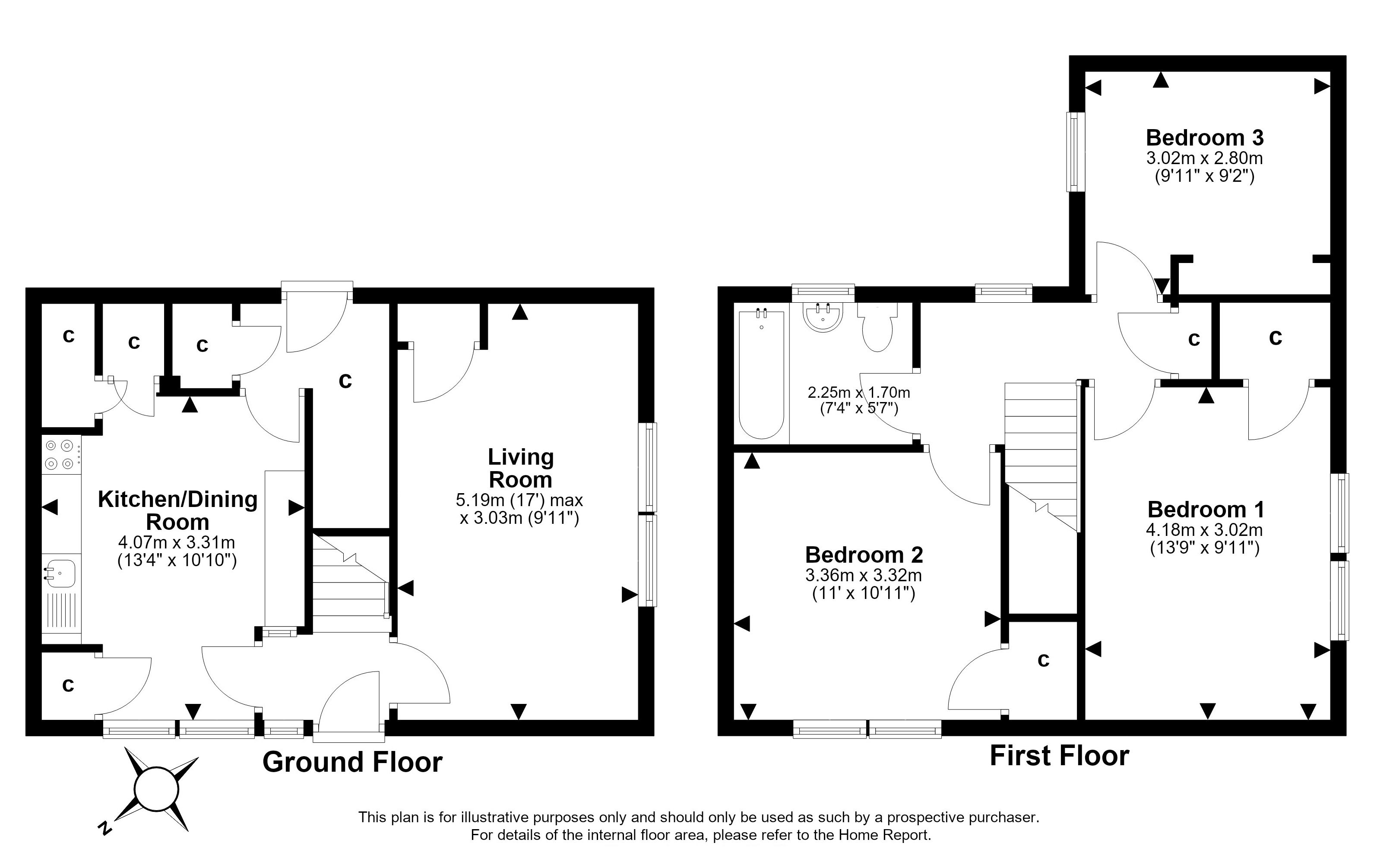 21, Lasswade Grove, Gilmerton, Edinburgh floorplan