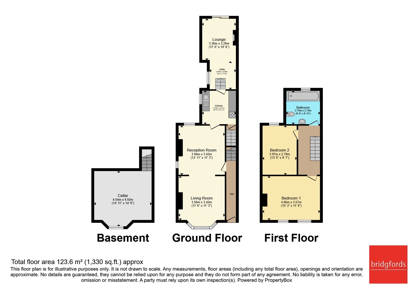 29, Chester Road, Warrington floorplan