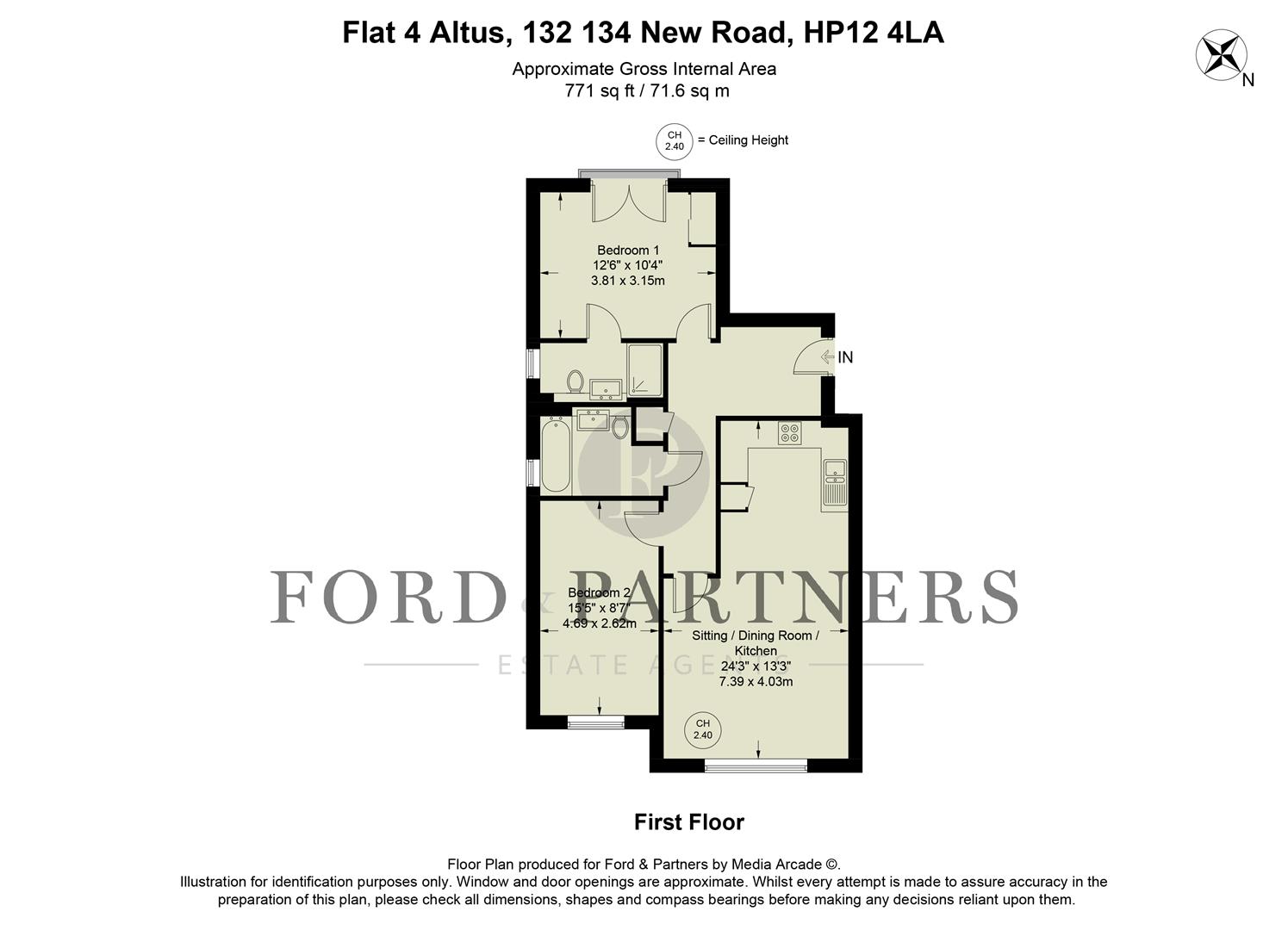 Altus, 4, 132-134 New Road, High Wycombe floorplan