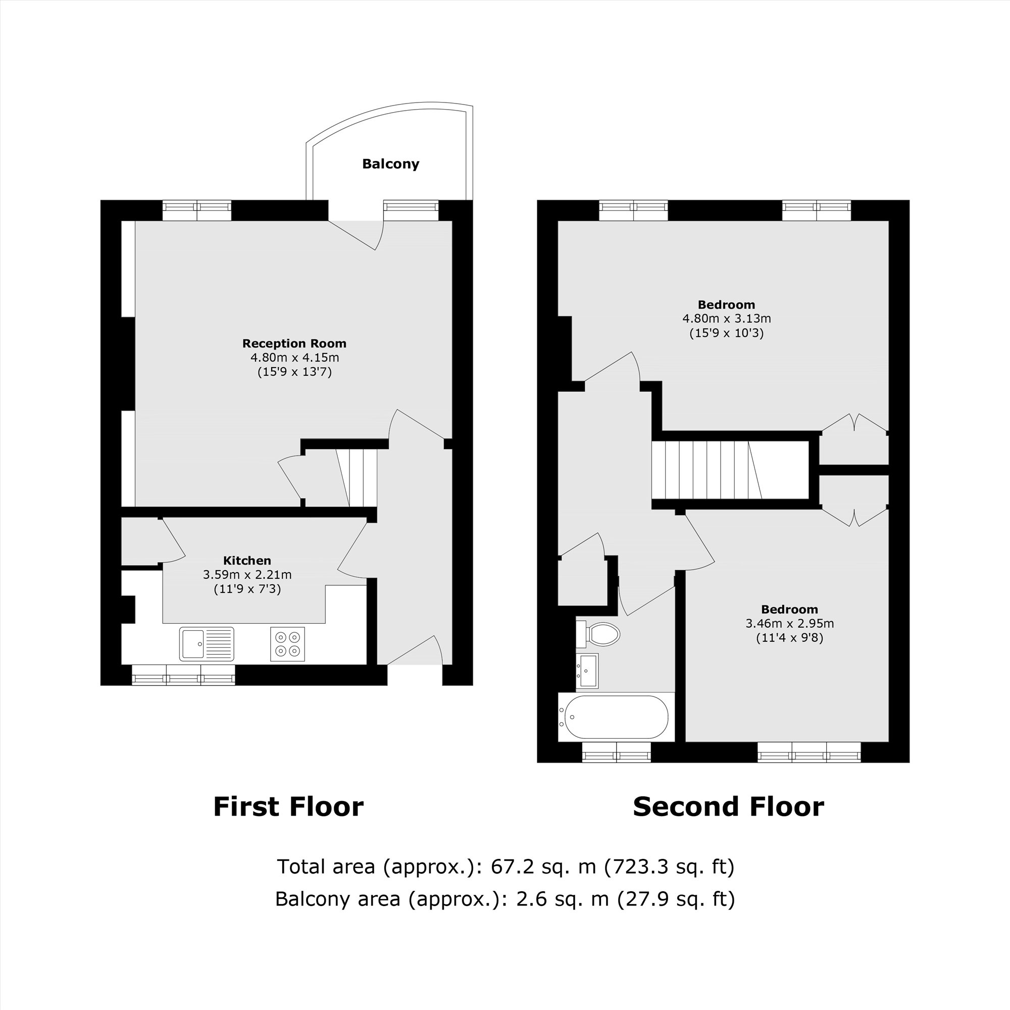 Shurland Gardens, London floorplan