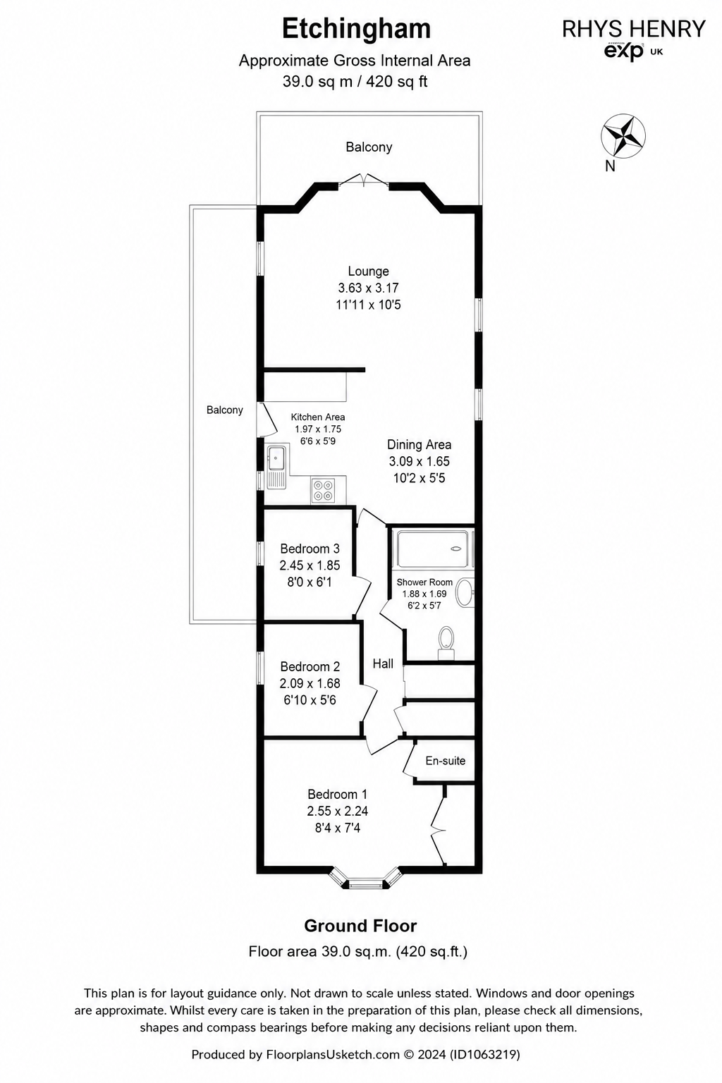 E10, Seaview holiday park, St. Johns Road, Whitstable floorplan