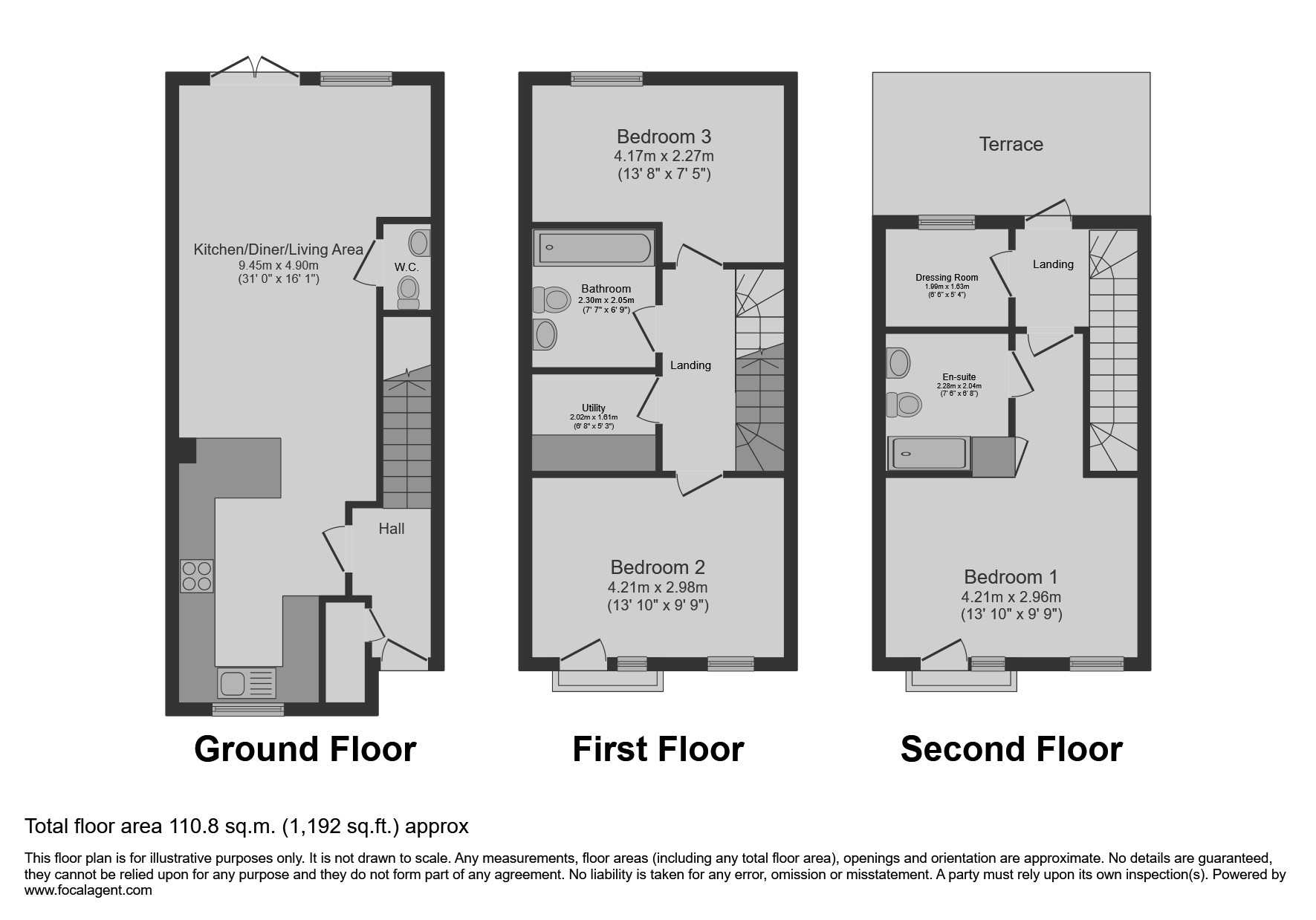 6, Prosperity Street, Manchester floorplan
