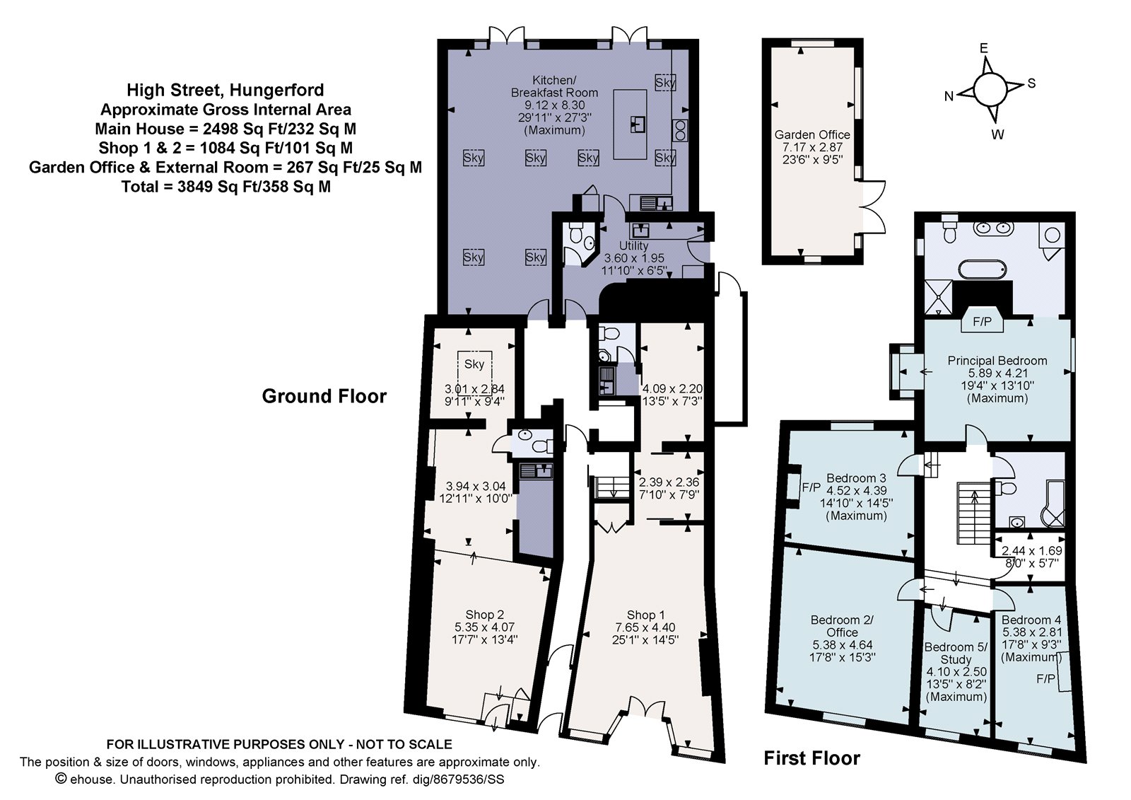 129, High Street, Berkshire floorplan