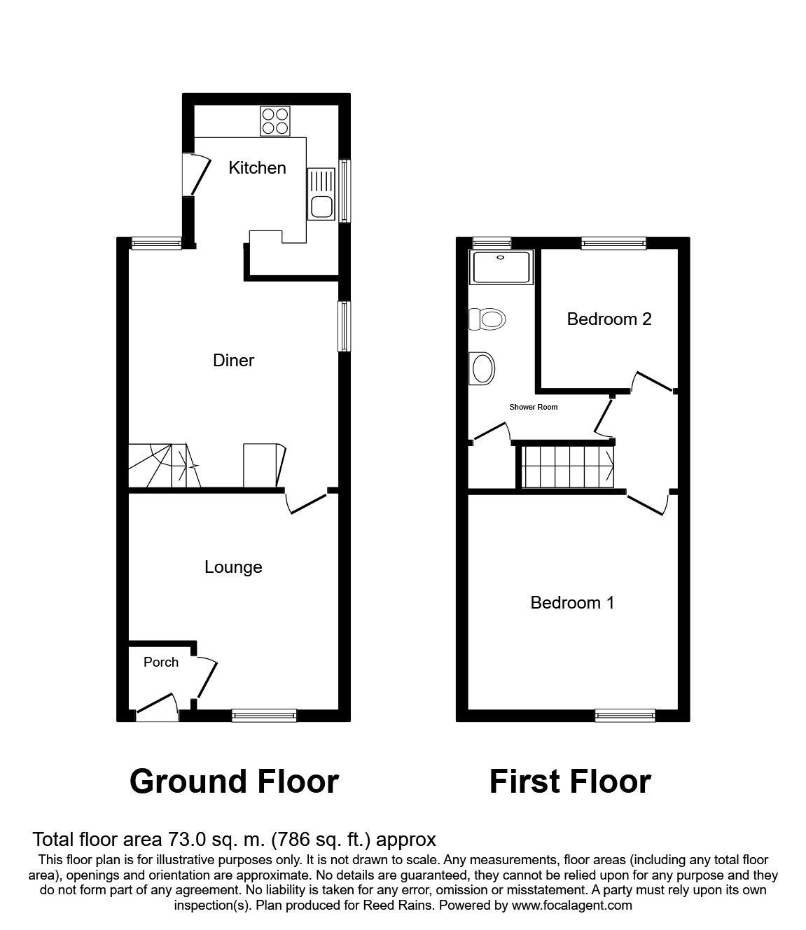 2 Bedrooms Terraced house for sale in Foundry Street, Dukinfield SK16