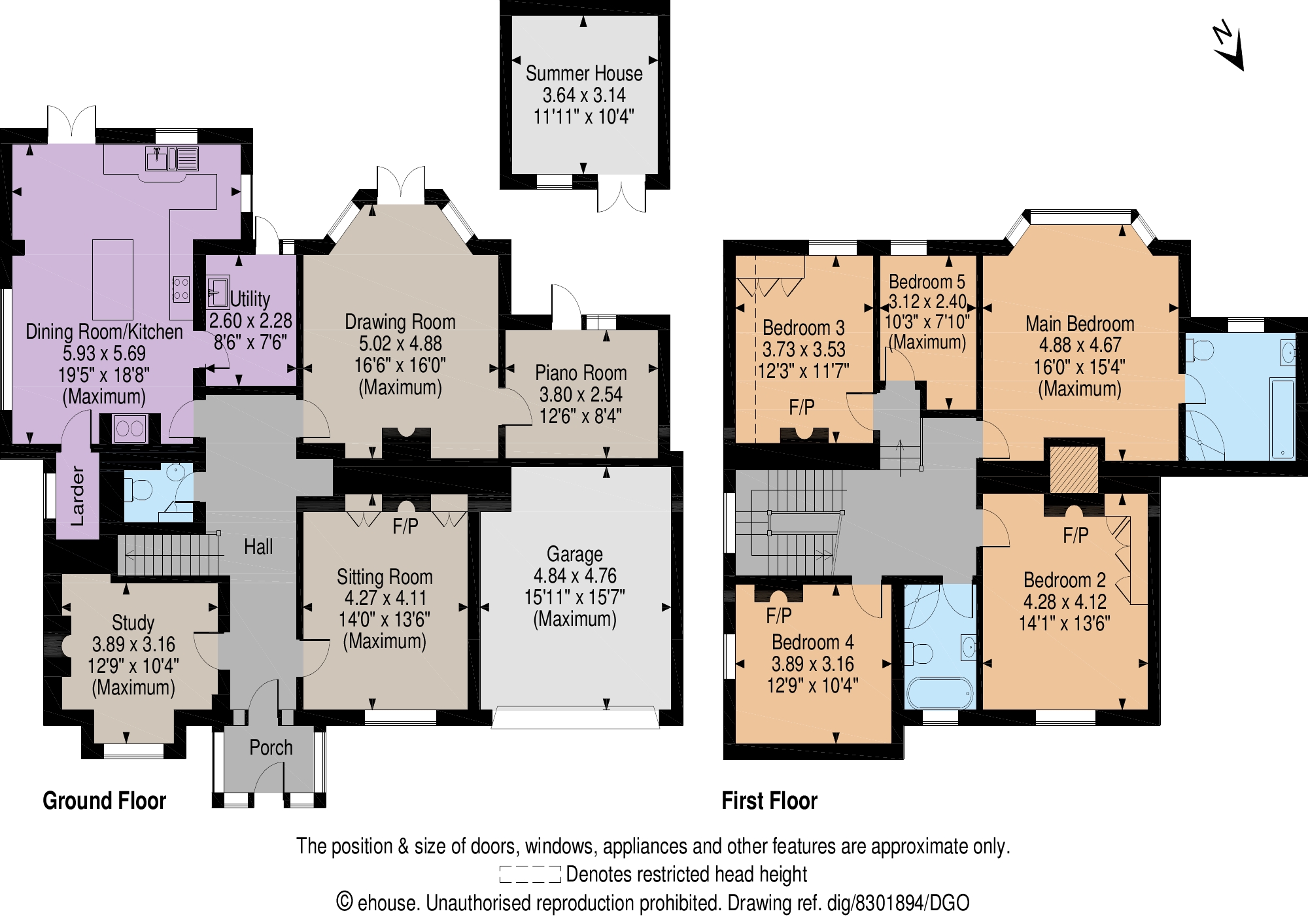 Marsham Way, Gerrards Cross, Buckinghamshire SL9, 5 bedroom detached