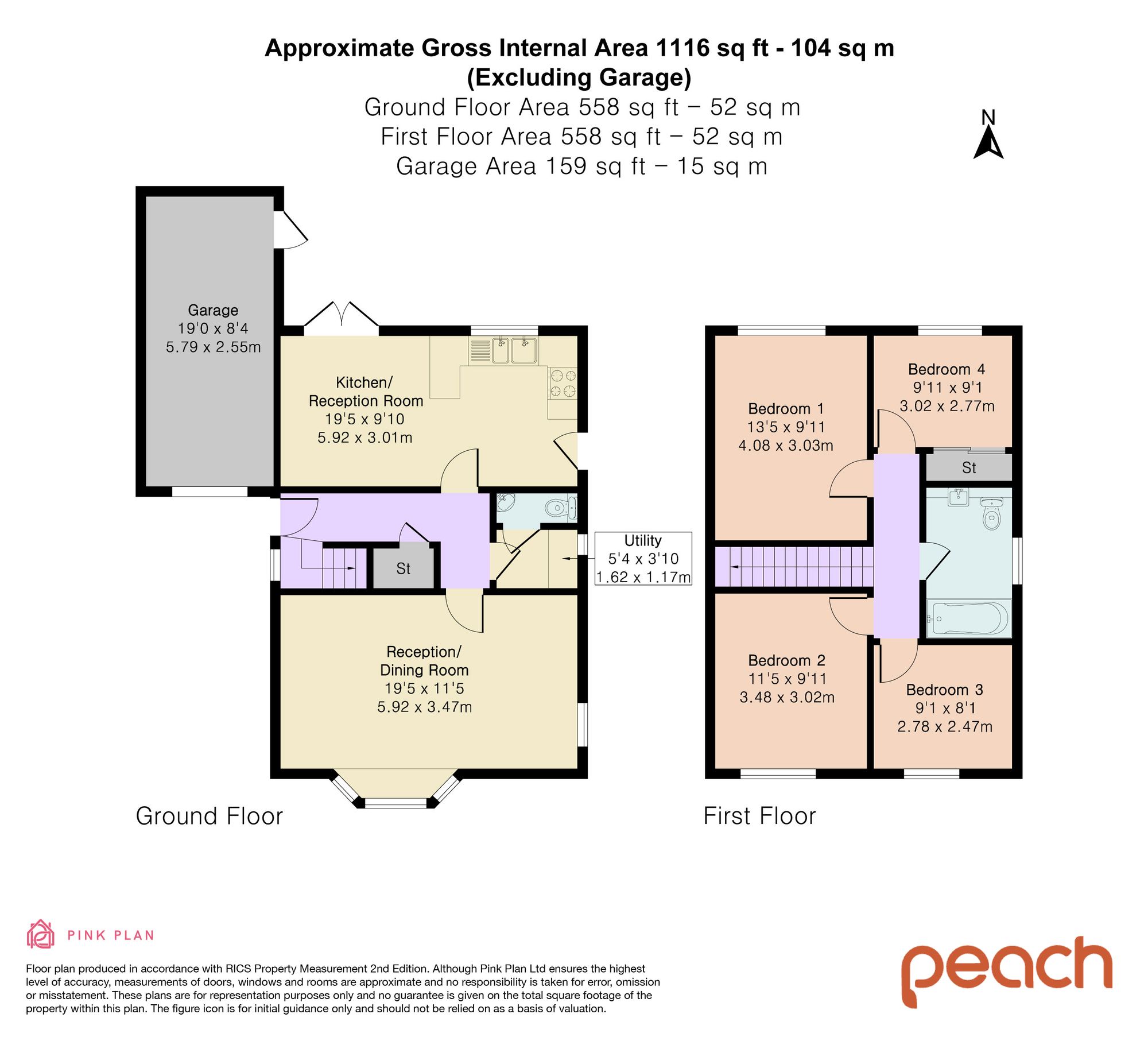 13 Cromwell, Swindon floorplan