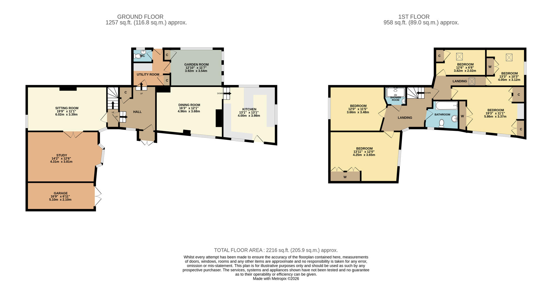 2, Banbury Lane, Daventry floorplan