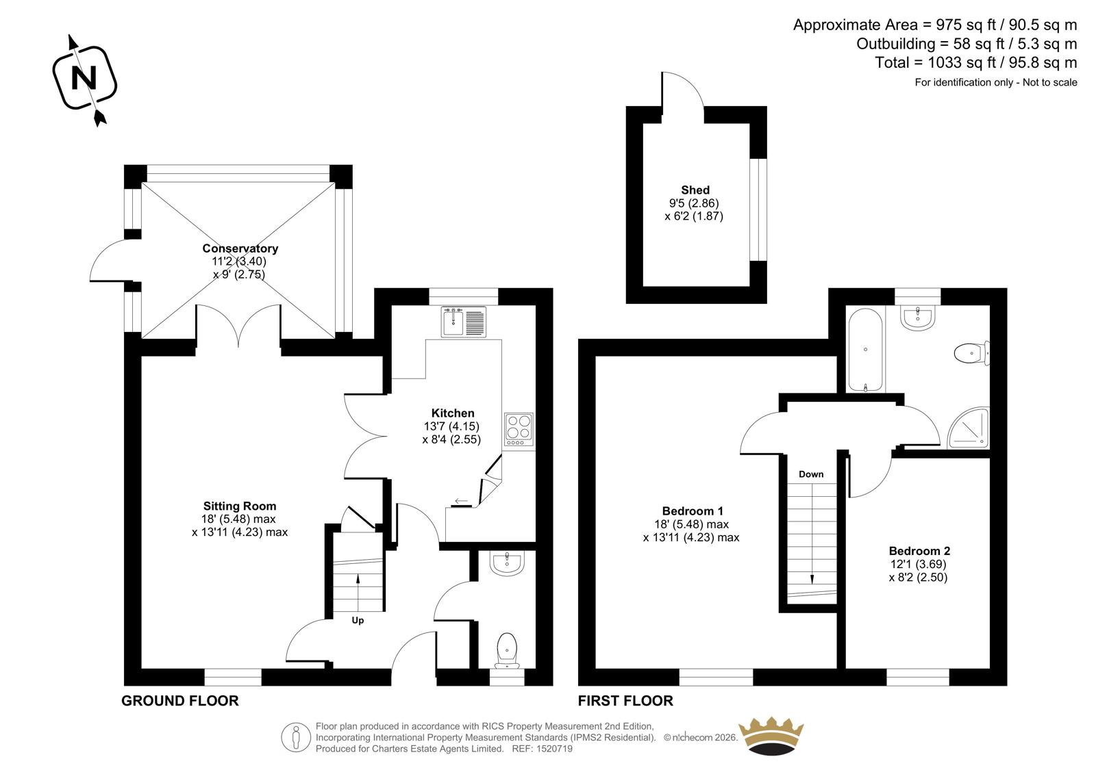 5, The Avenue, Sutton Scotney floorplan
