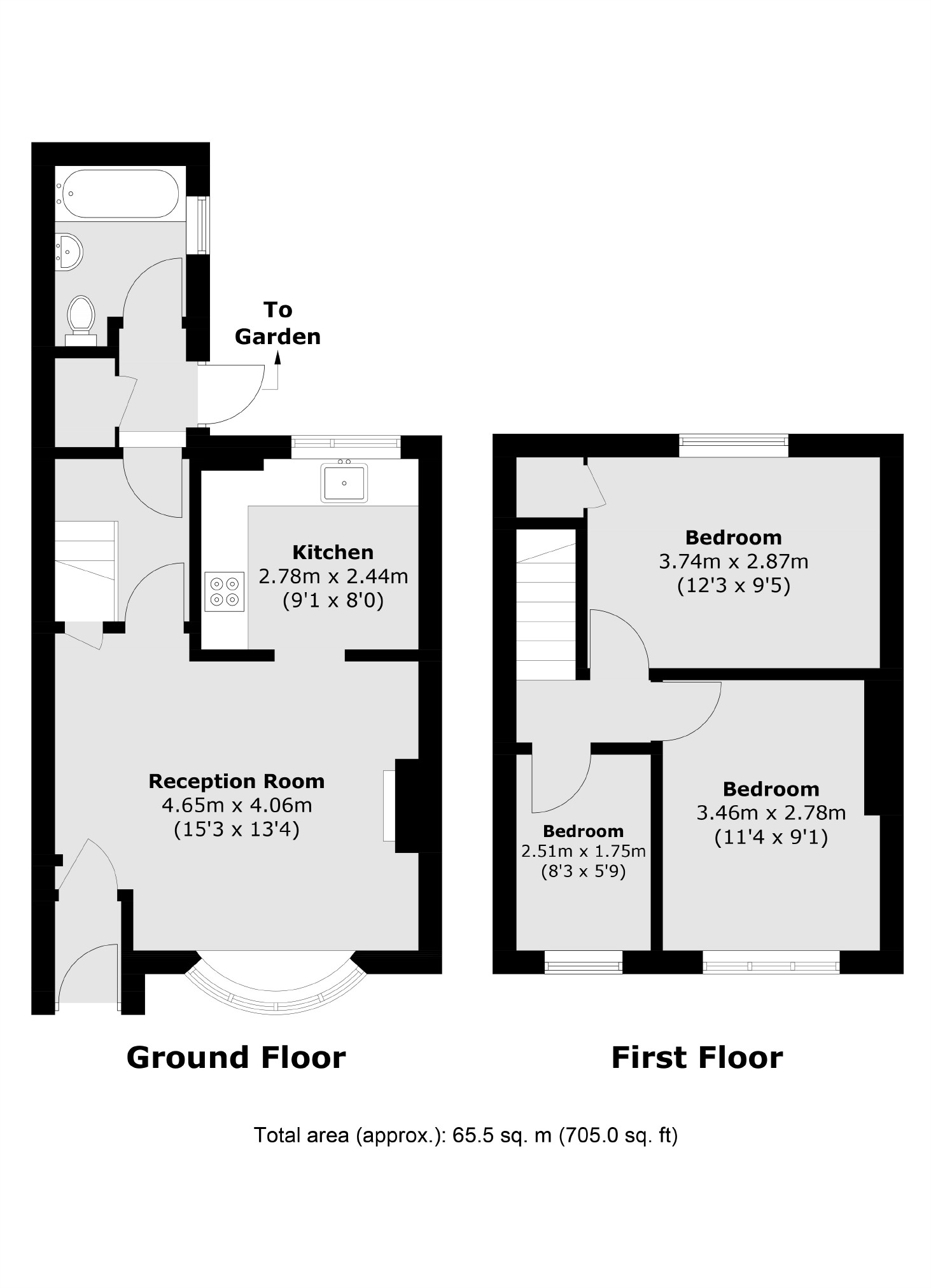 180, Beaconsfield Road, London floorplan