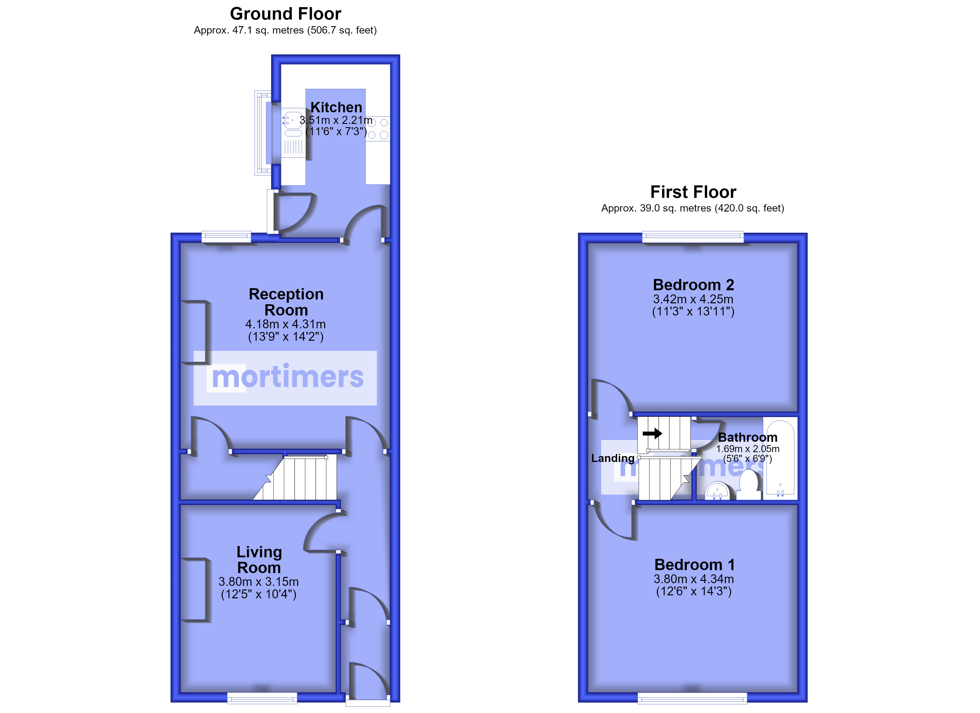 9, Maple Street, Blackburn floorplan