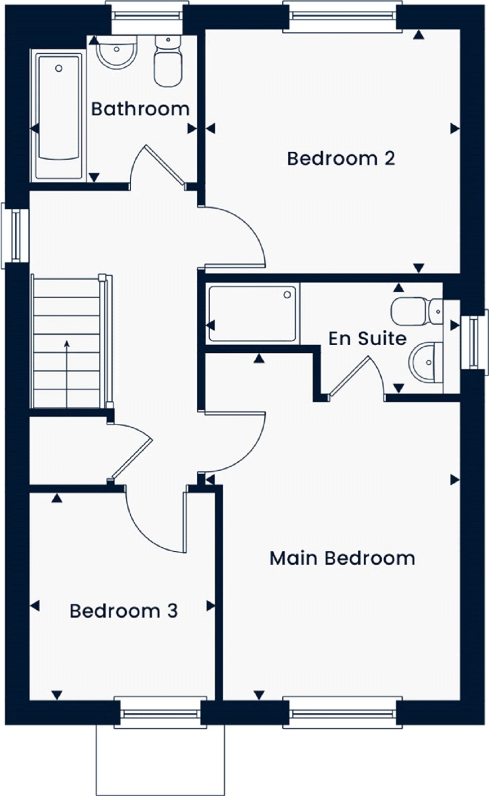 Plot 74 Cashmere Park,, Plot 74, The Melford, Cashmere Park, South Molton floorplan