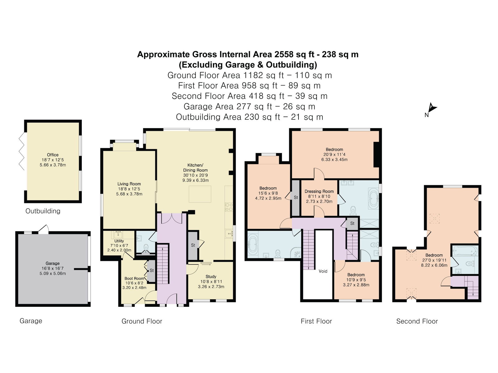 17a, Sole Farm Road, Leatherhead floorplan