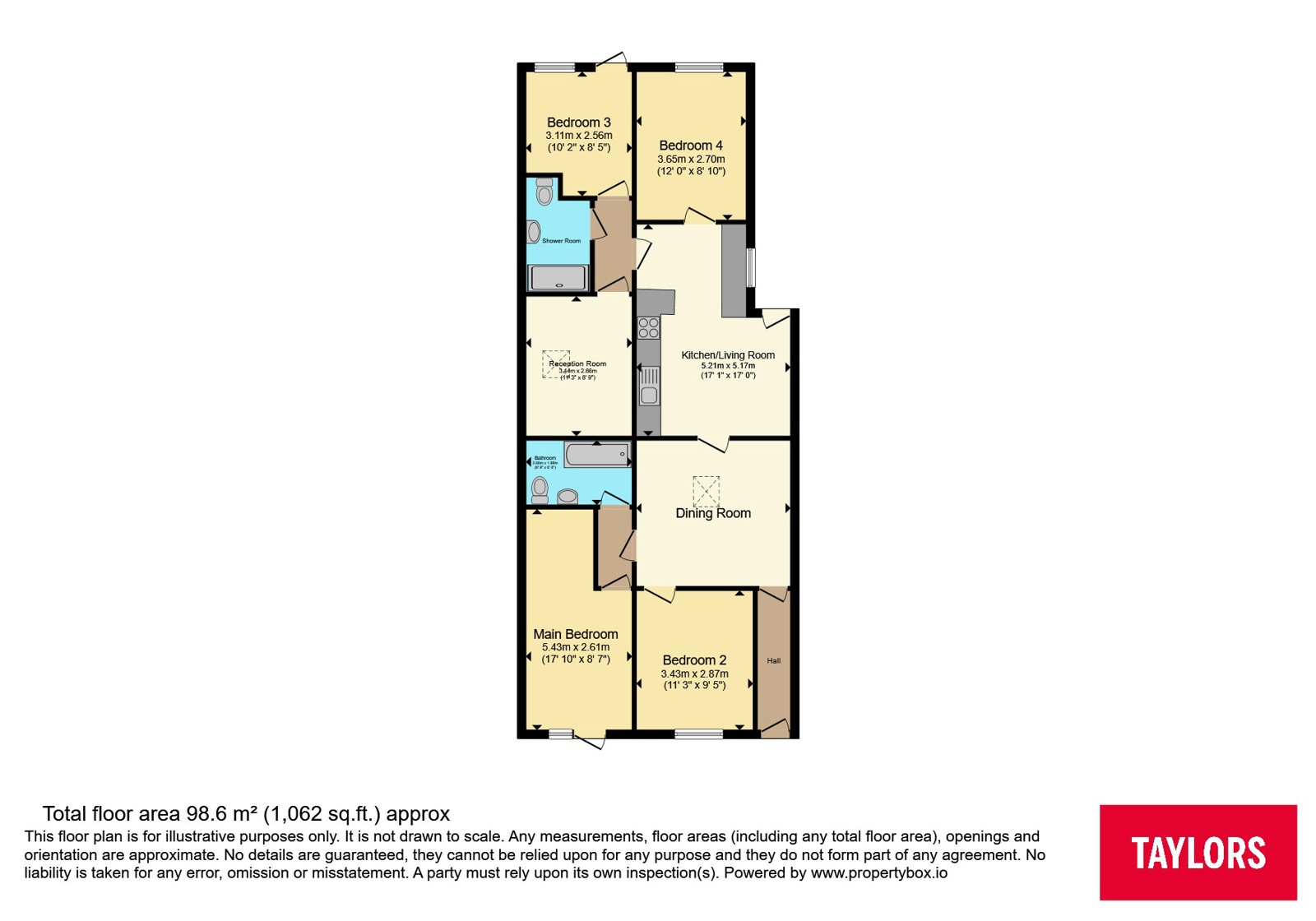 6A,, Marshworth, Milton Keynes floorplan