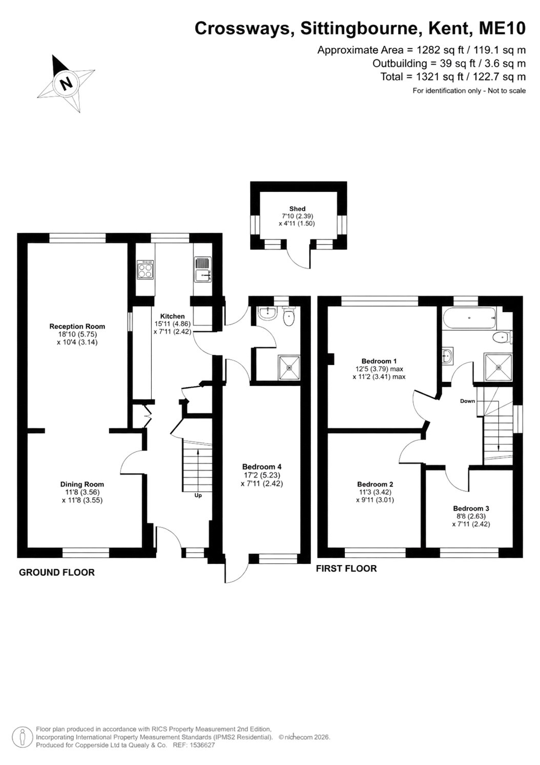 Crossways, Kent floorplan