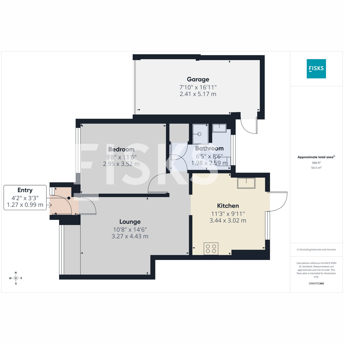 22, Borrett Avenue, Canvey Island floorplan